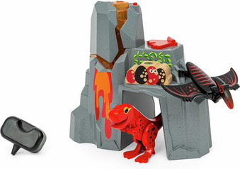BRIO 36092 - Dinosaurus ja purkautuva tulivuori
