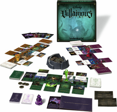 Ravensburger Disney Villainous Intro to Evil -lautapeli, ENG