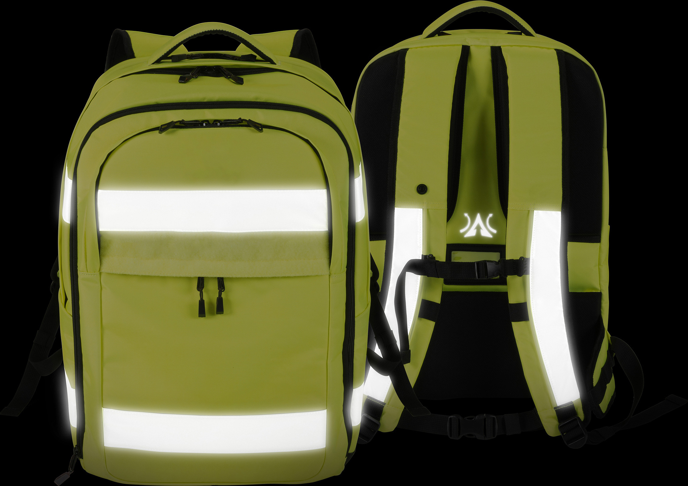 Dicota HI-VIS 32–38L -reppu, keltainen