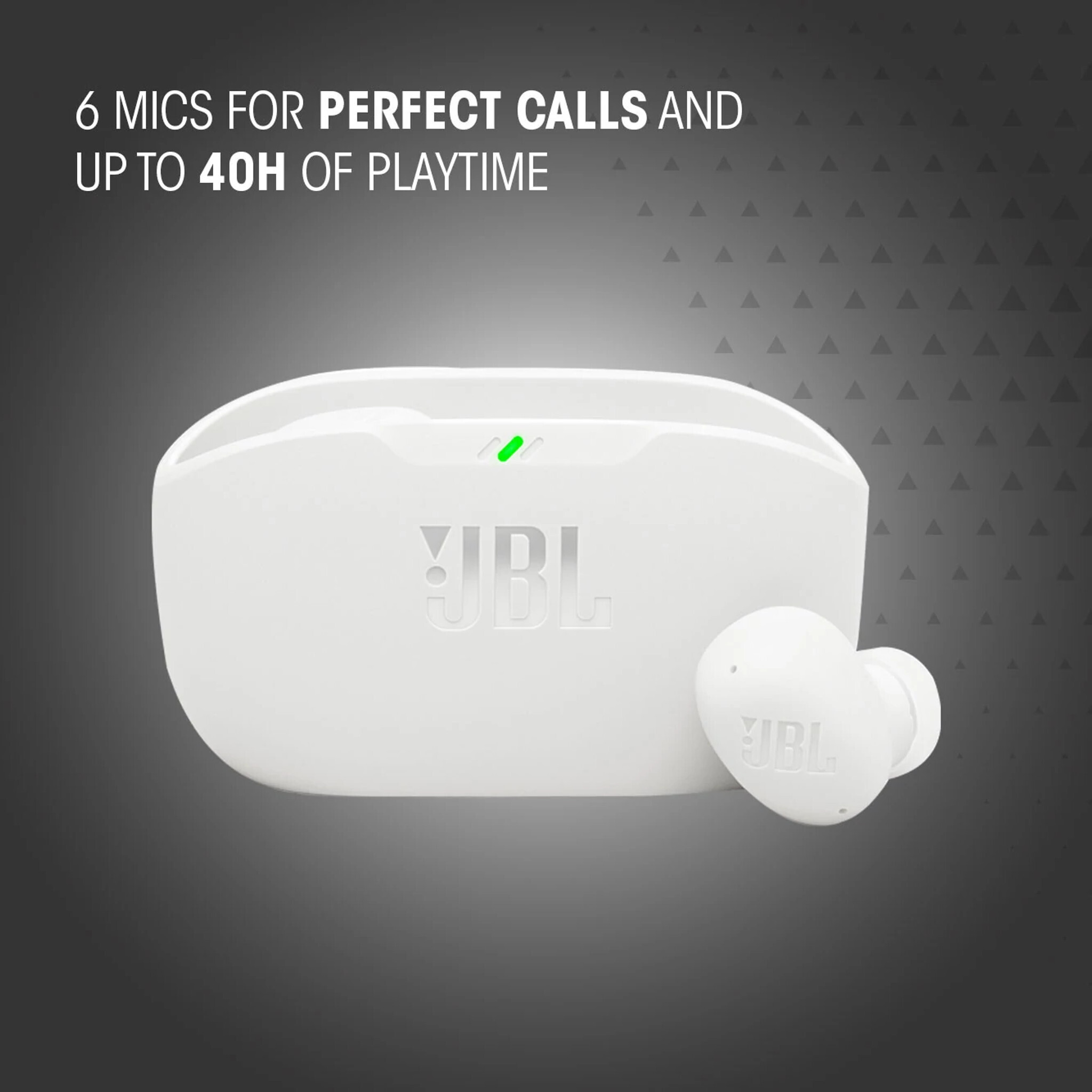 JBL Wave Buds 2 nappikuulokkeet aktiivisella melunvaimennuksella, musta