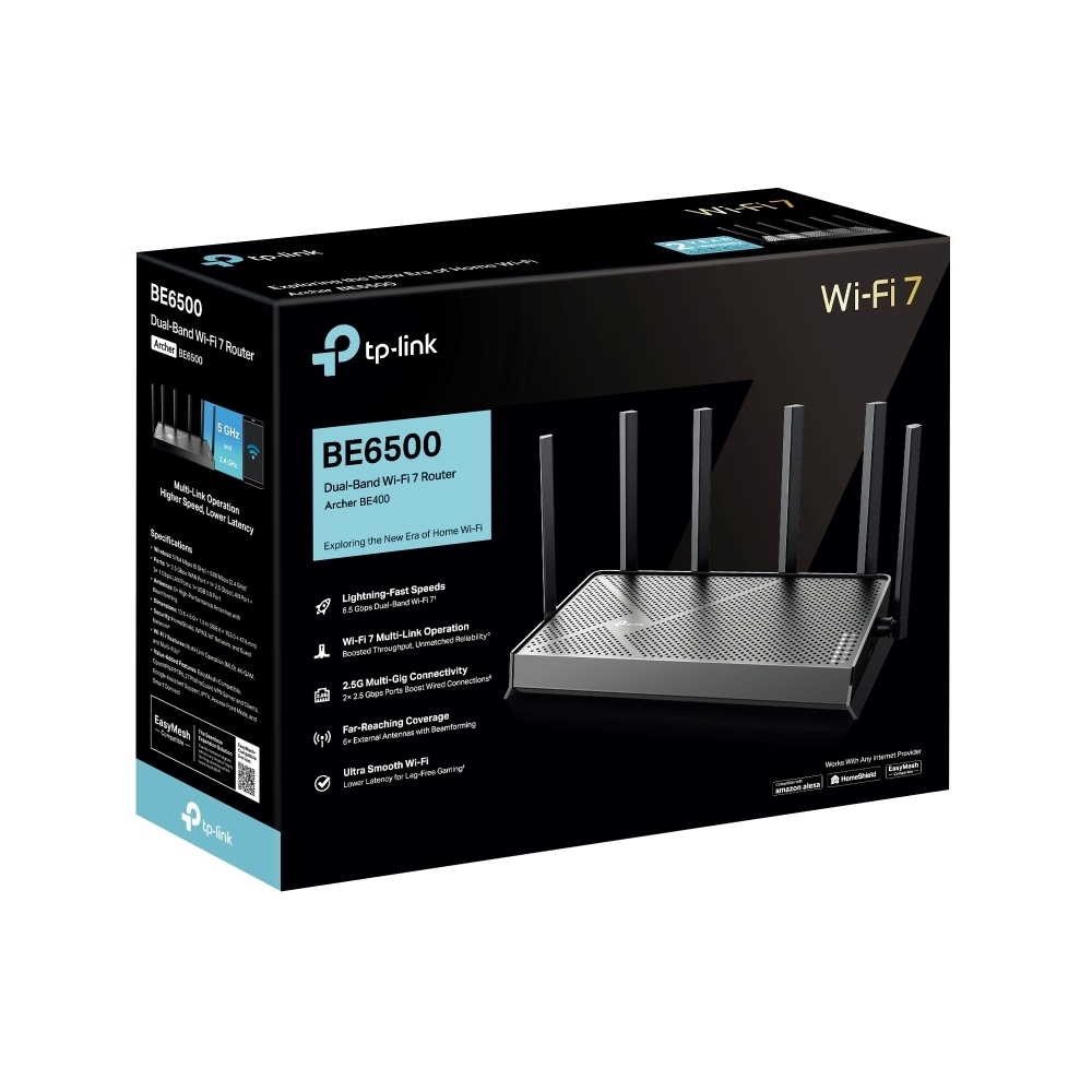 TP-LINK Archer BE450 Dual-Band WiFi 7 -reititin