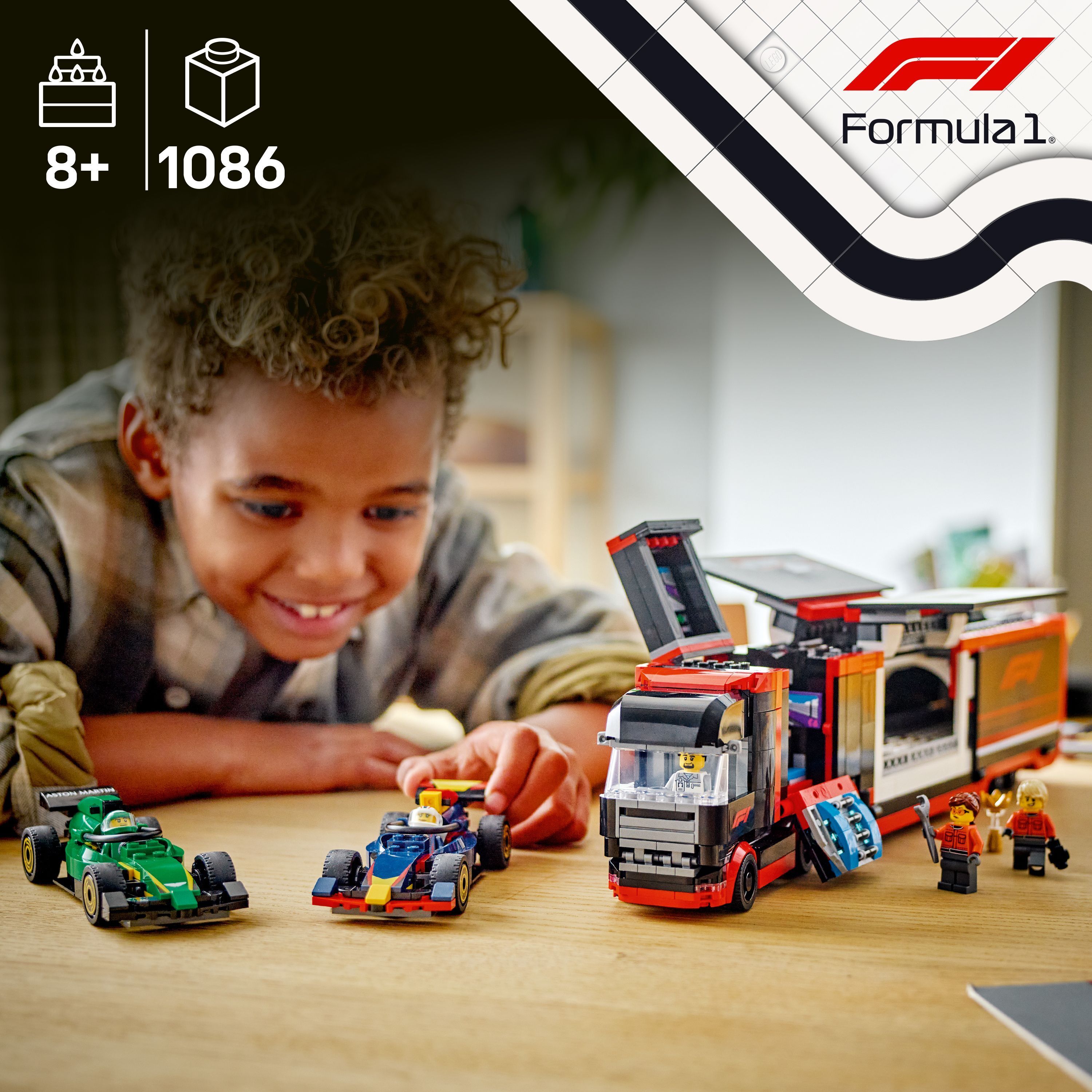 LEGO City 60445 – F1-rekka ja F1-autot RB20 ja AMR24