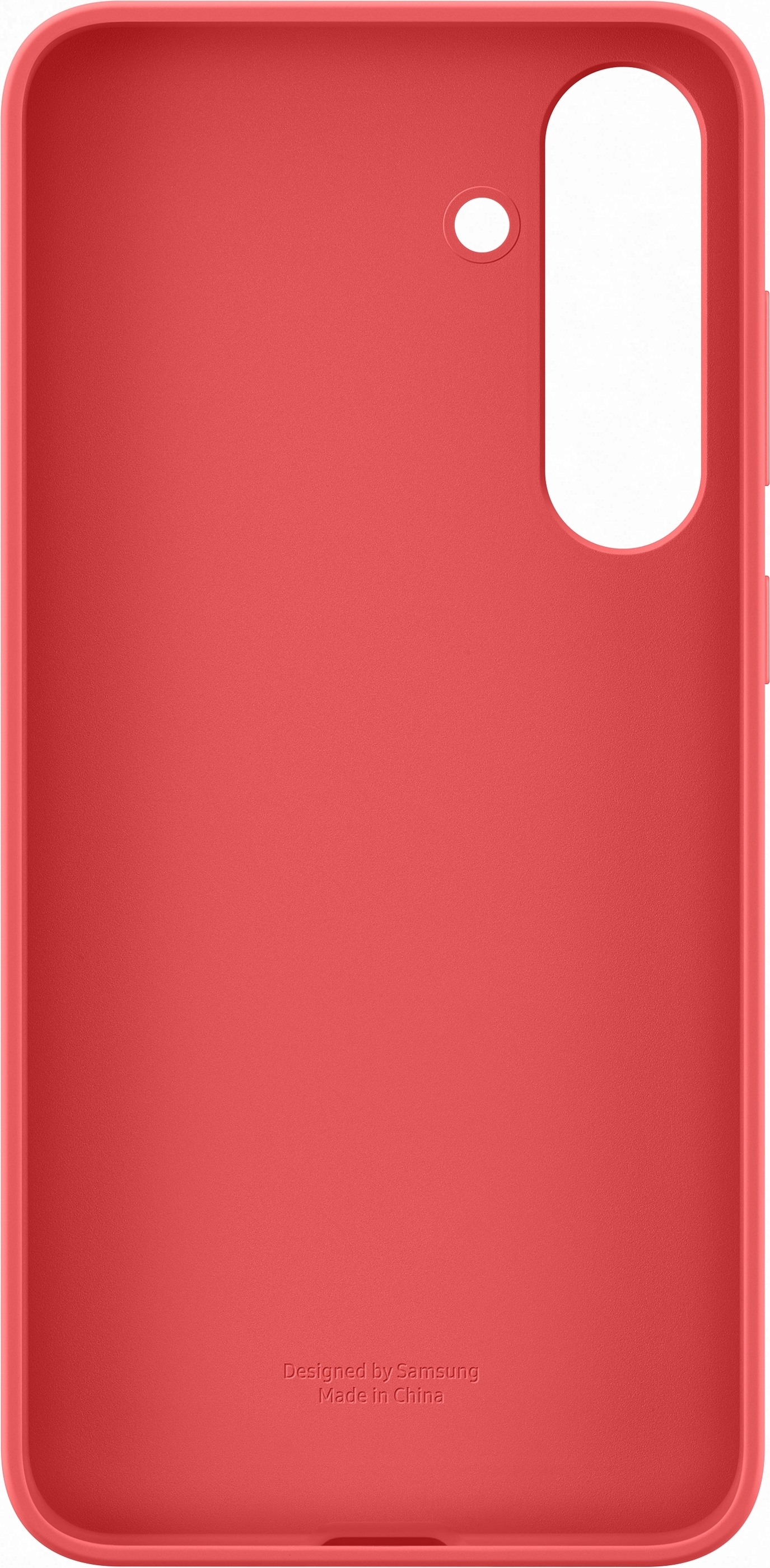 Samsung Galaxy S25+ Silicone suojakuori, punainen