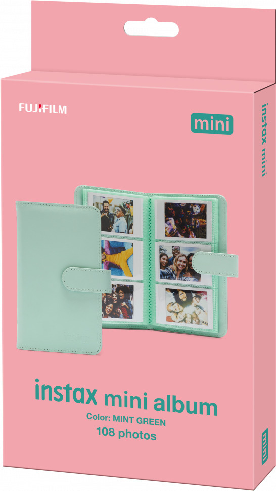 Fujifilm Instax Mini 12 kameralaukku, läpikuultava violetti