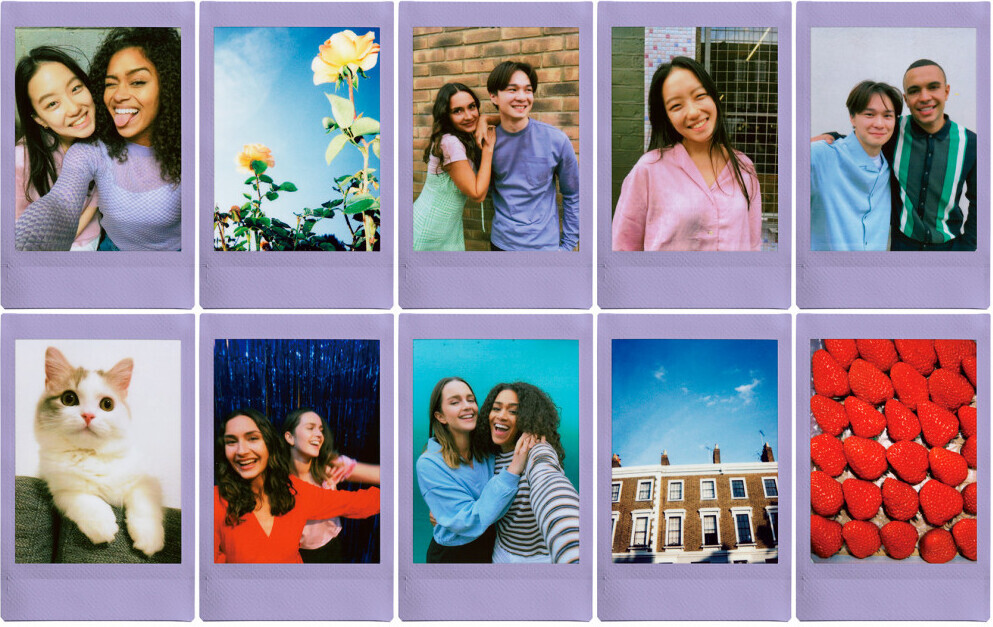 Fujifilm Instax Mini Film Sprinkles pikafilmi, 10 kuvaa