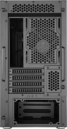 Cooler Master Silencio S400  Micro-ATX-kotelo, musta