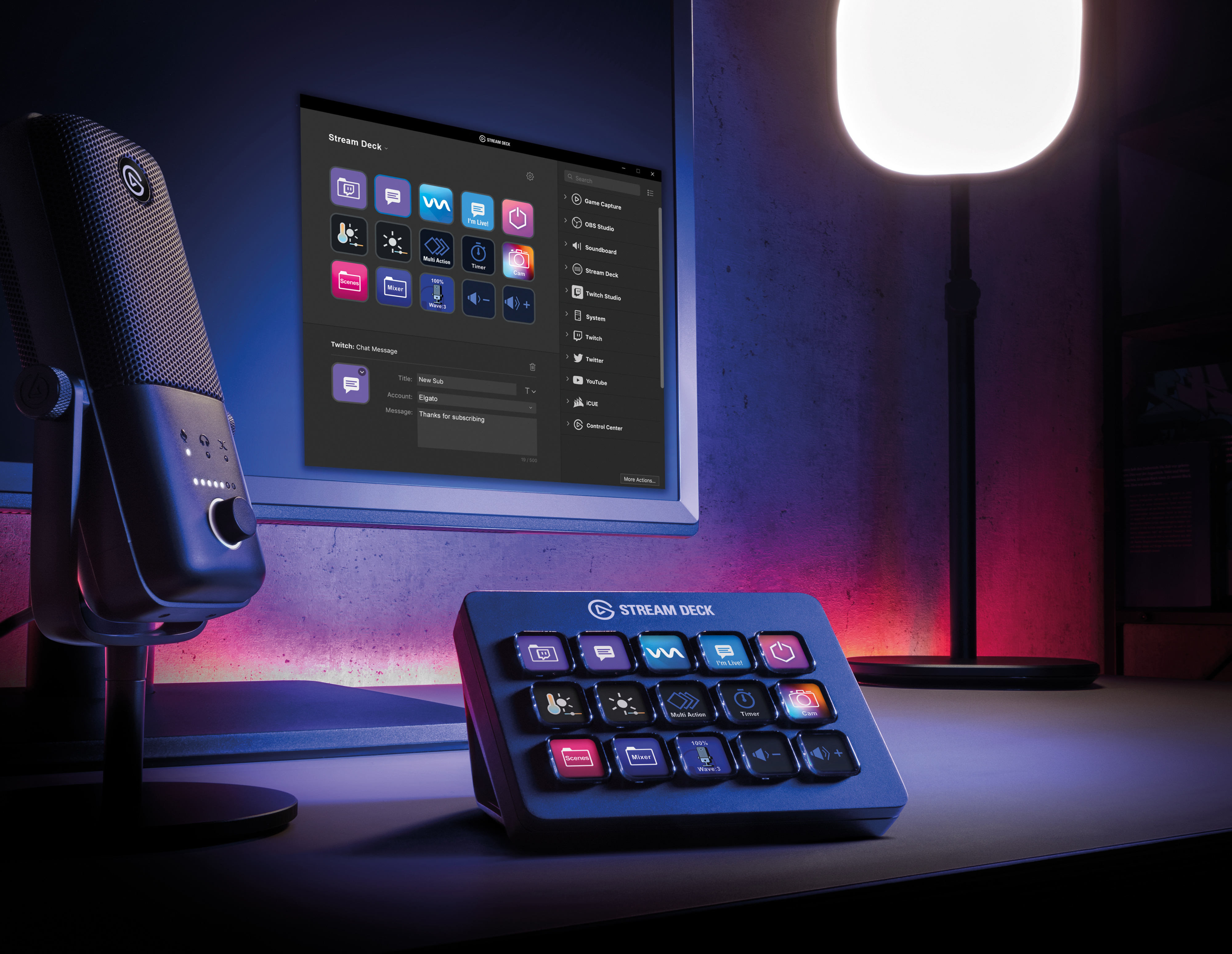 Elgato Stream Deck MK.2 -kontrolleri