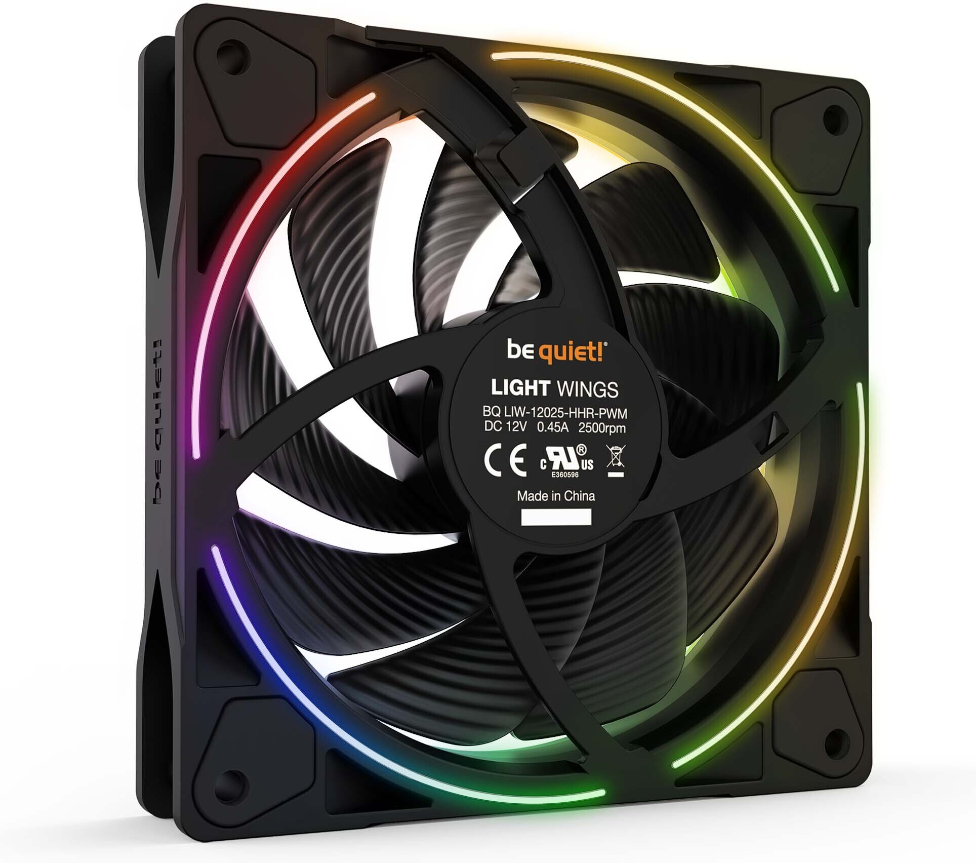 be quiet! Light Wings PWM high-speed -tuuletinpakkaus, 120 mm, 3-pack