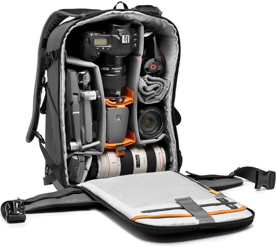 Lowepro Flipside BP 400 AW III -kamerareppu, musta