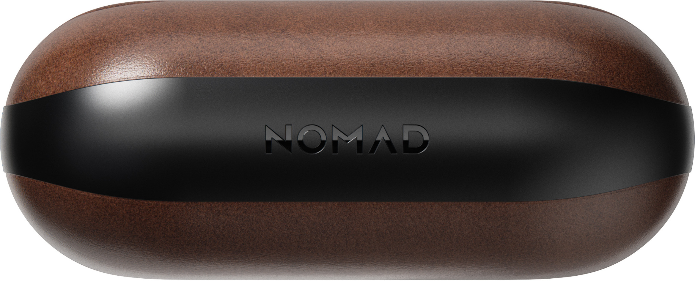 Nomad Modern Airpods Pro 2 Horween Leather -kotelosuoja, musta