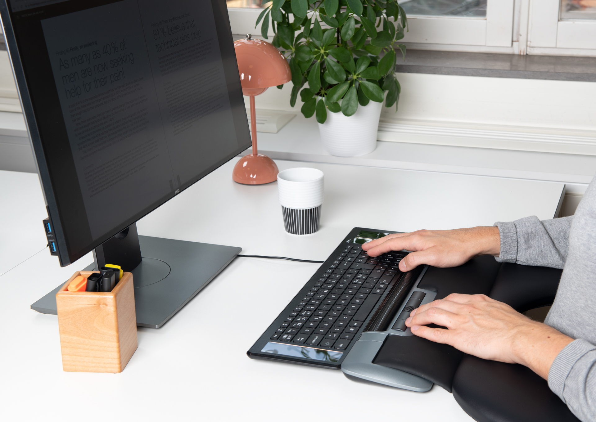 Mousetrapper Delta Extended -hiiriohjain, musta