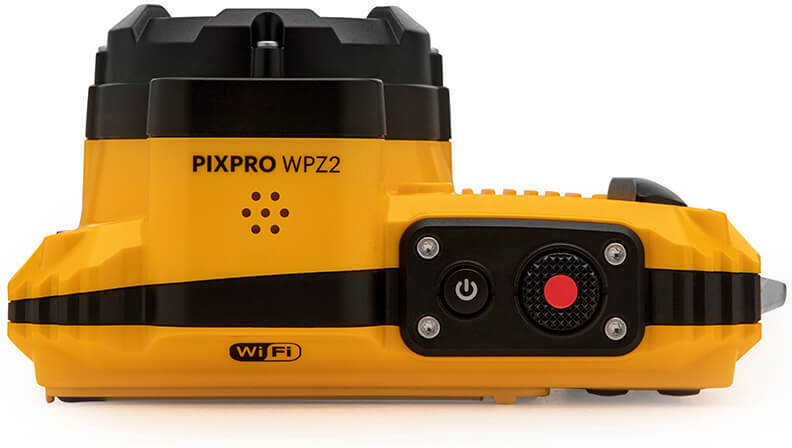 Kodak PIXPRO WPZ2 -digikamera, keltainen
