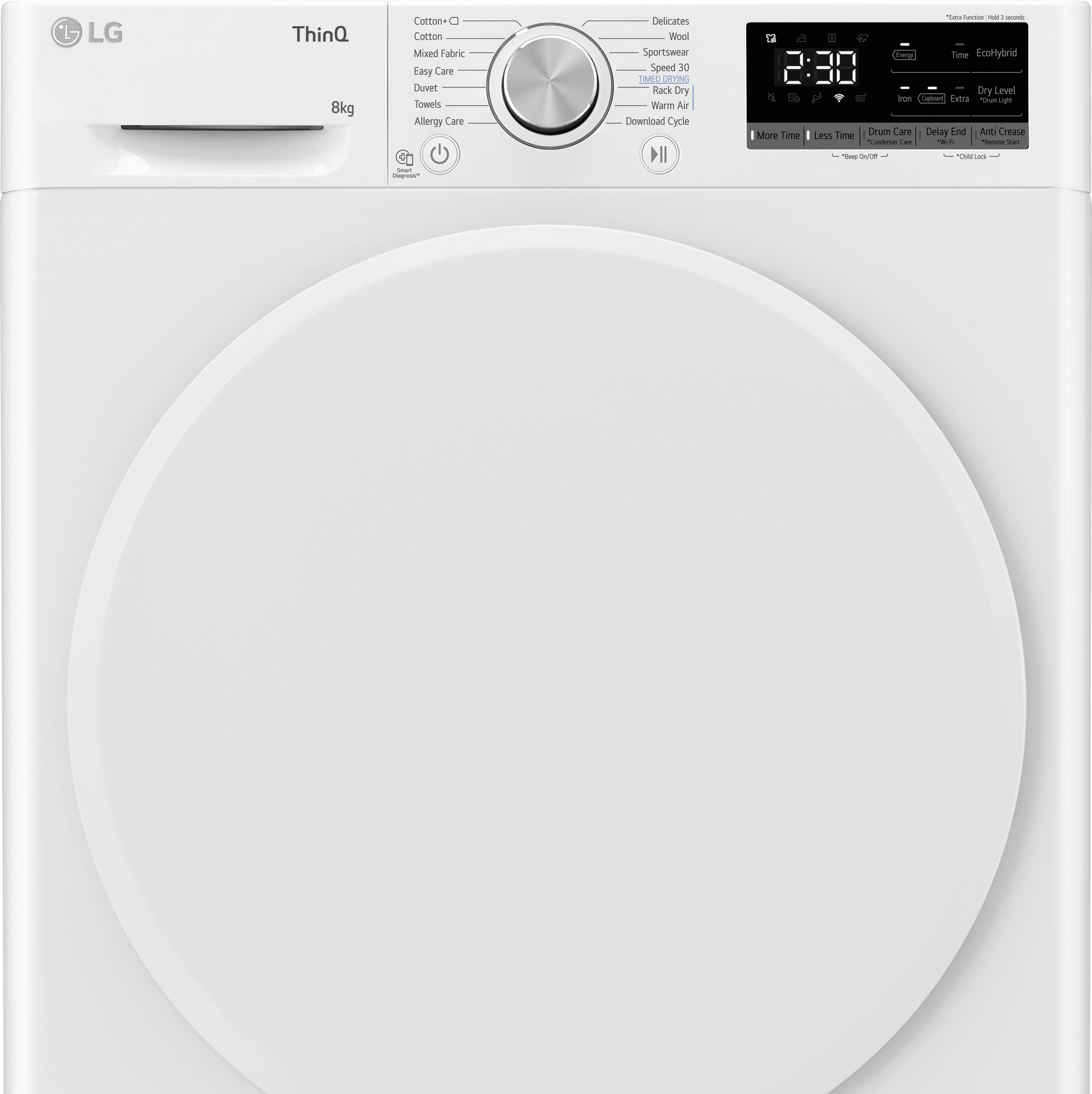 LG RH80V5AV0N kuivausrumpu