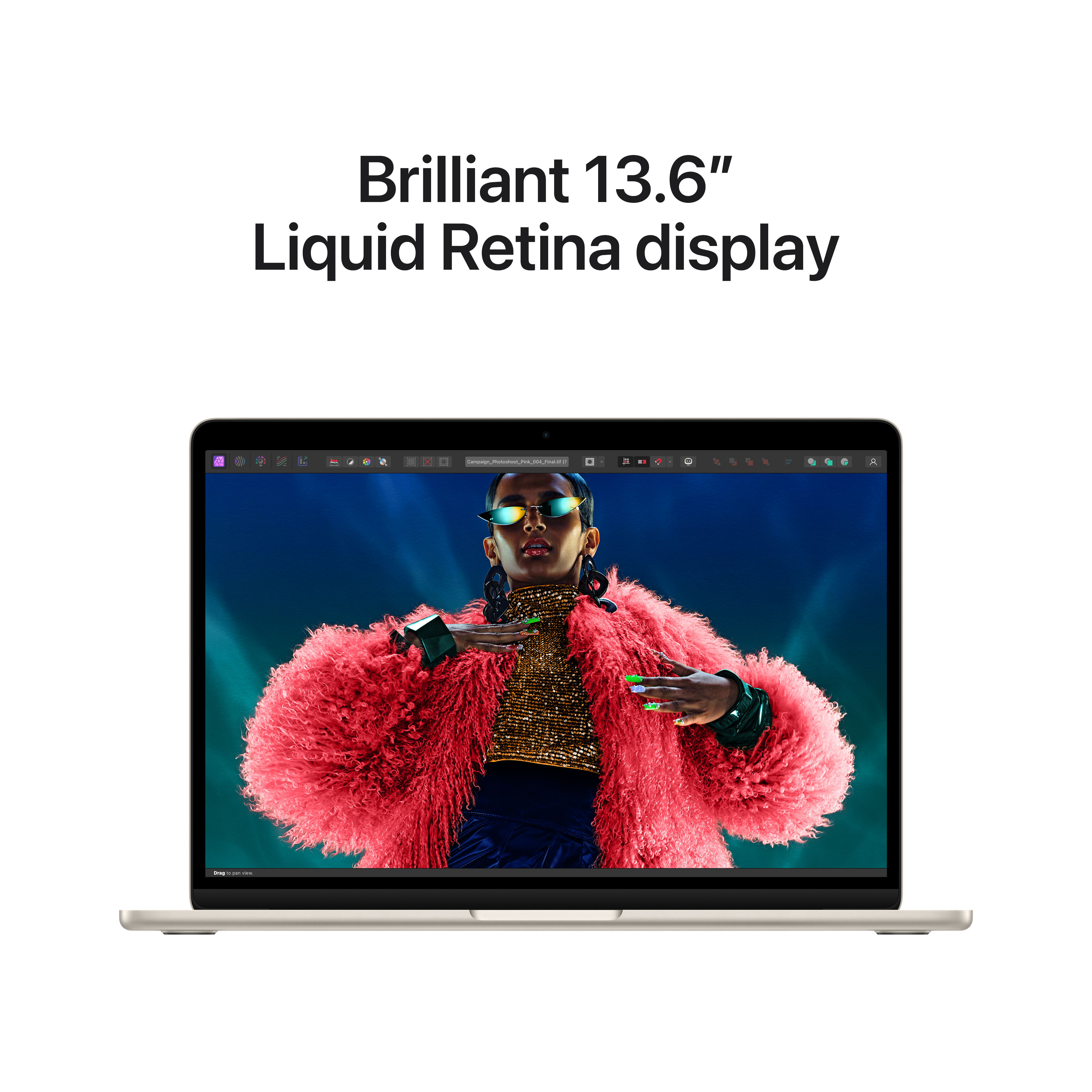 Apple MacBook Air 13" M3 16 Gt, 512 Gt 2024 -kannettava, tähtivalkea (MXCU3)