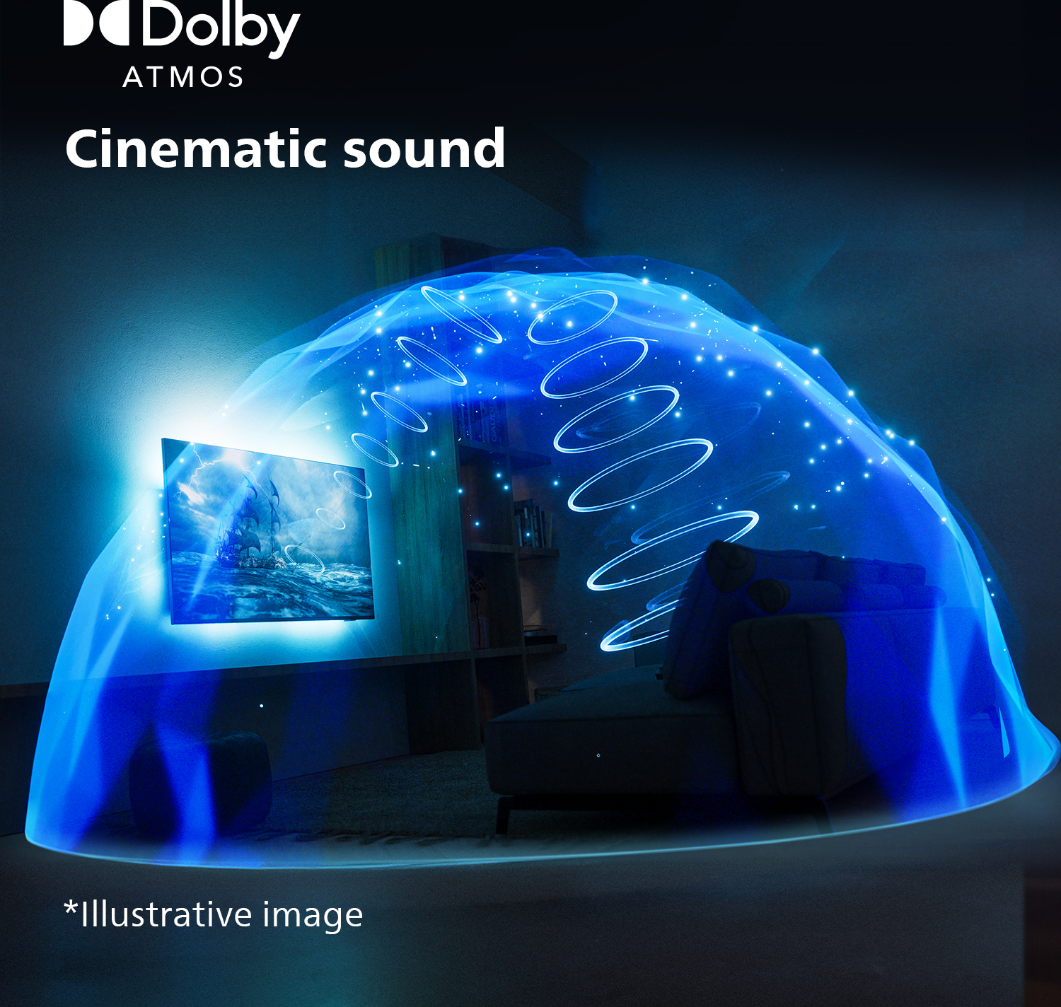 Philips 75" PUS8309 – 4K LED Ambilight TV
