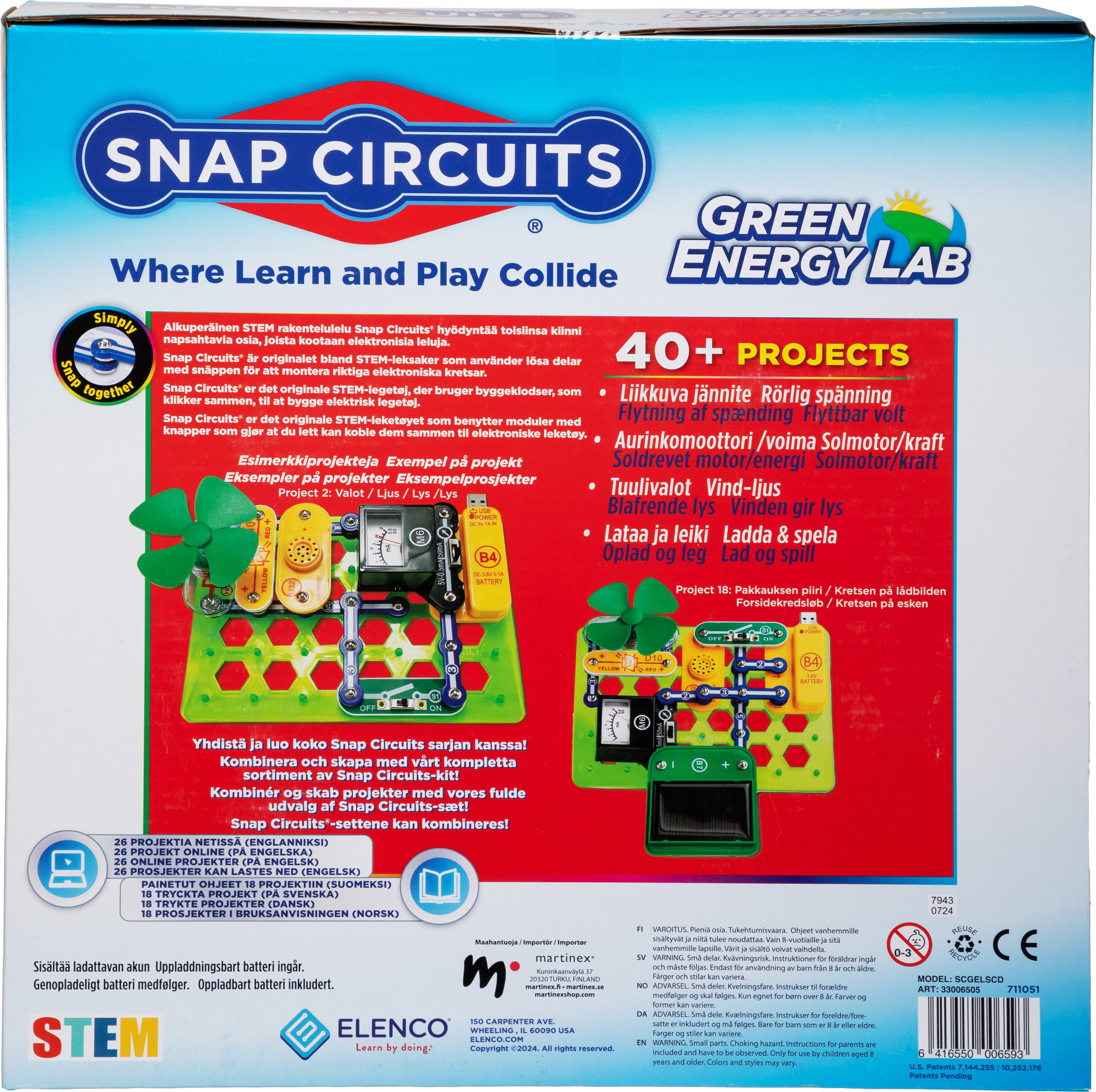Snap Circuits - Green Energy Lab