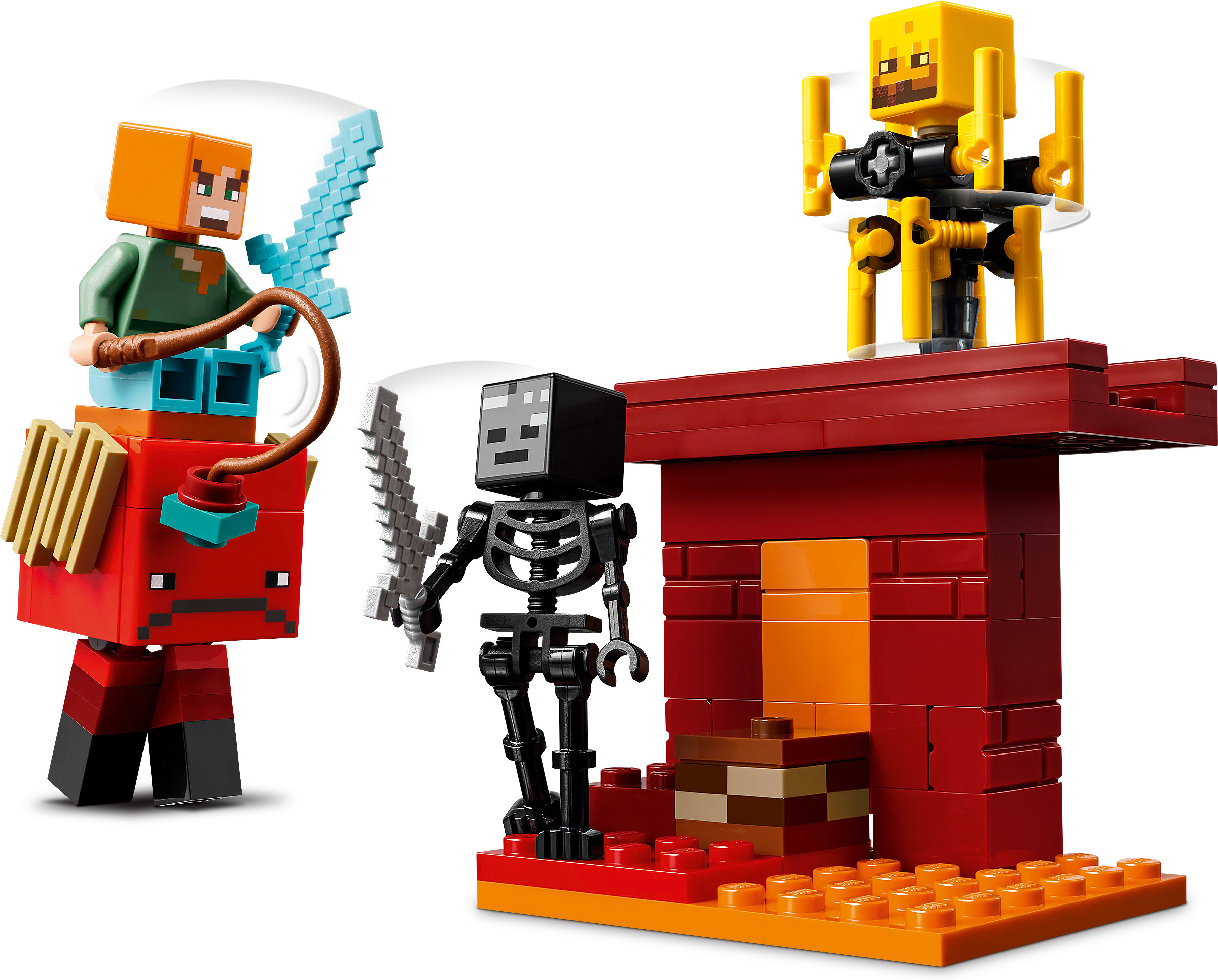 LEGO Minecraft 21266 – Hornan laavataistelu