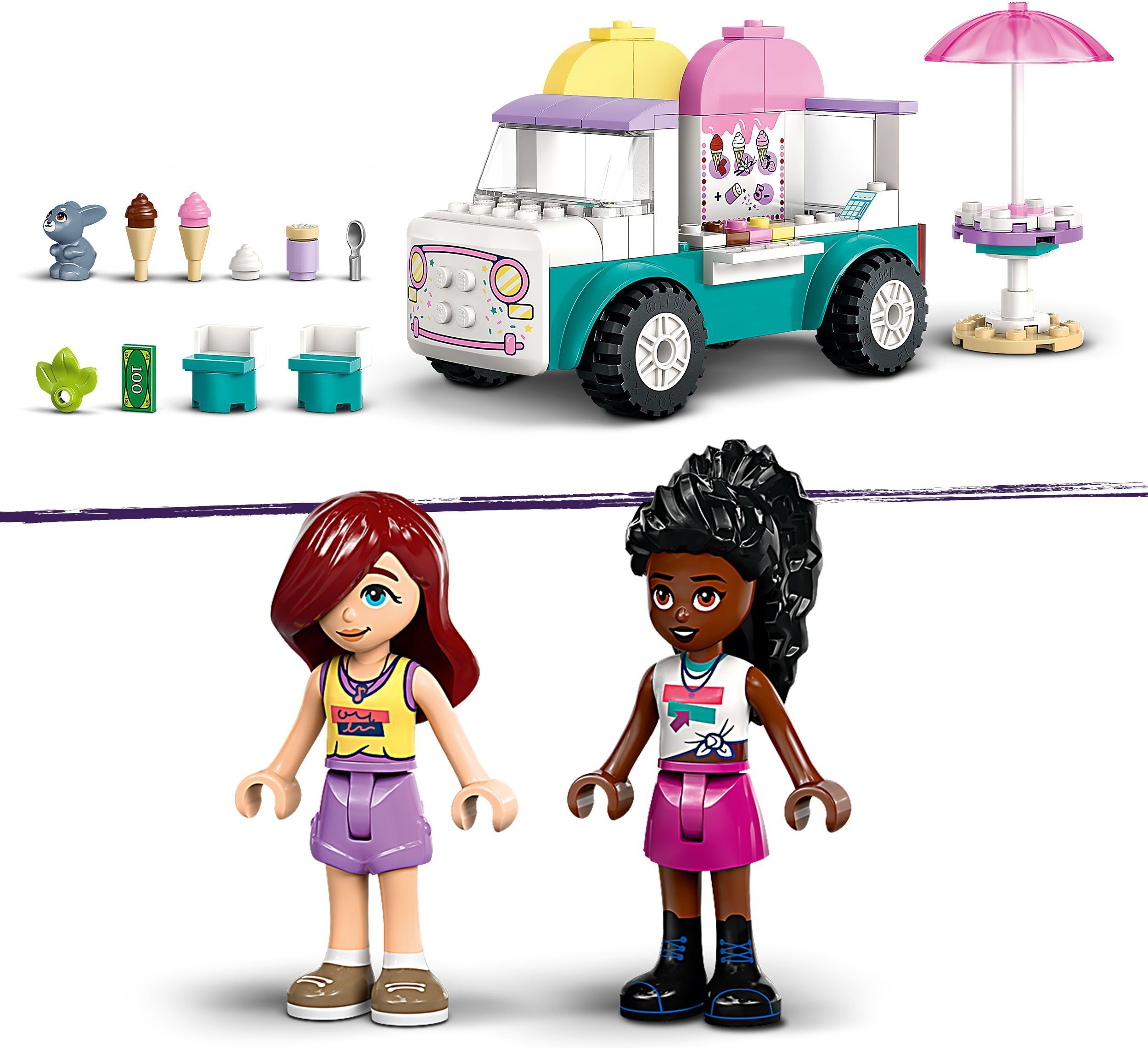 LEGO Friends 42644 – Heartlake Cityn jäätelöauto