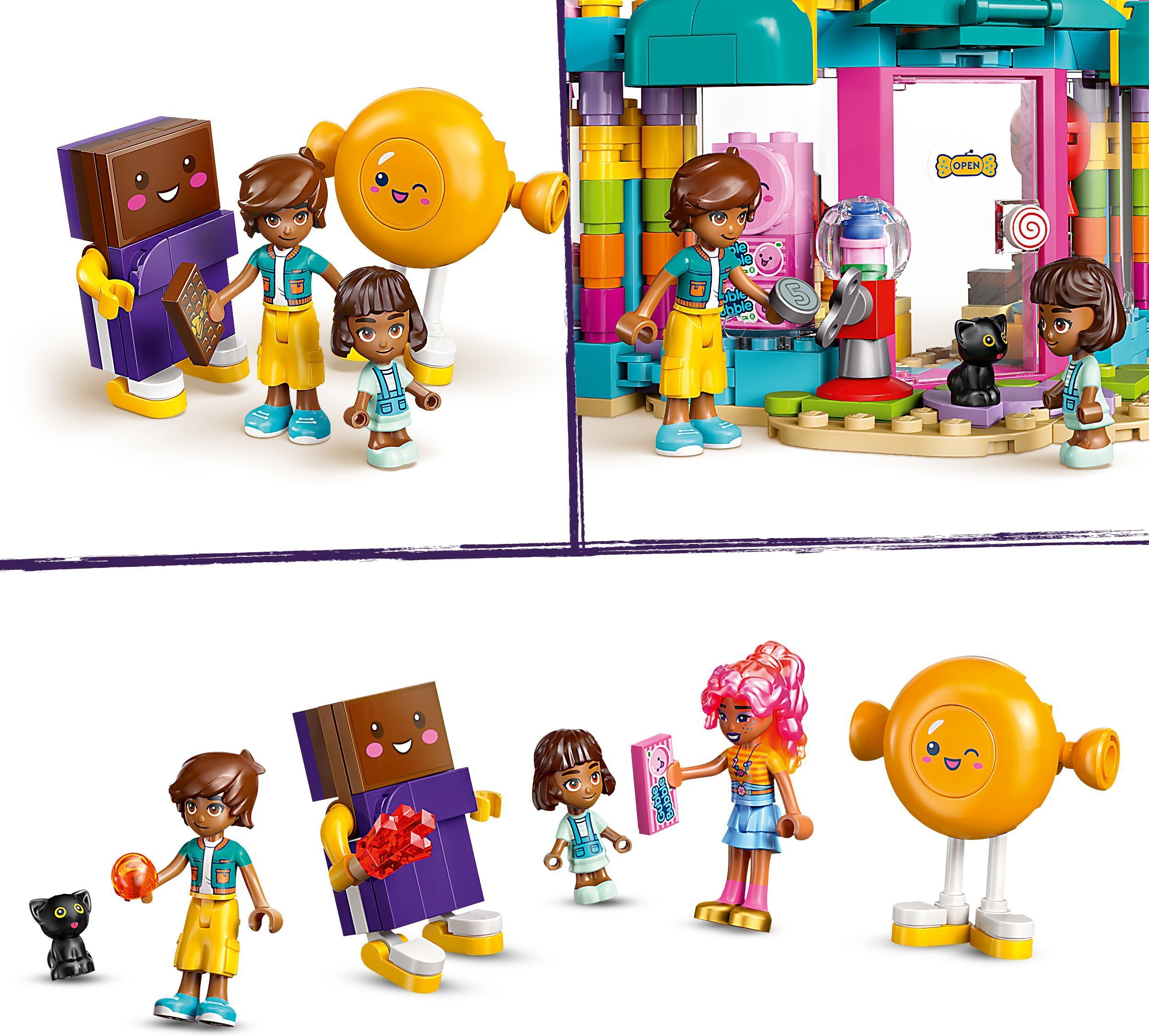 LEGO Friends 42649 – Heartlake Cityn karkkikauppa