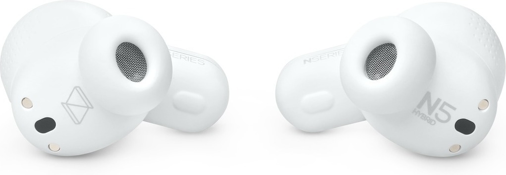 AKG N5 Hybrid nappikuulokkeet aktiivisella melunvaimennuksella, valkoinen