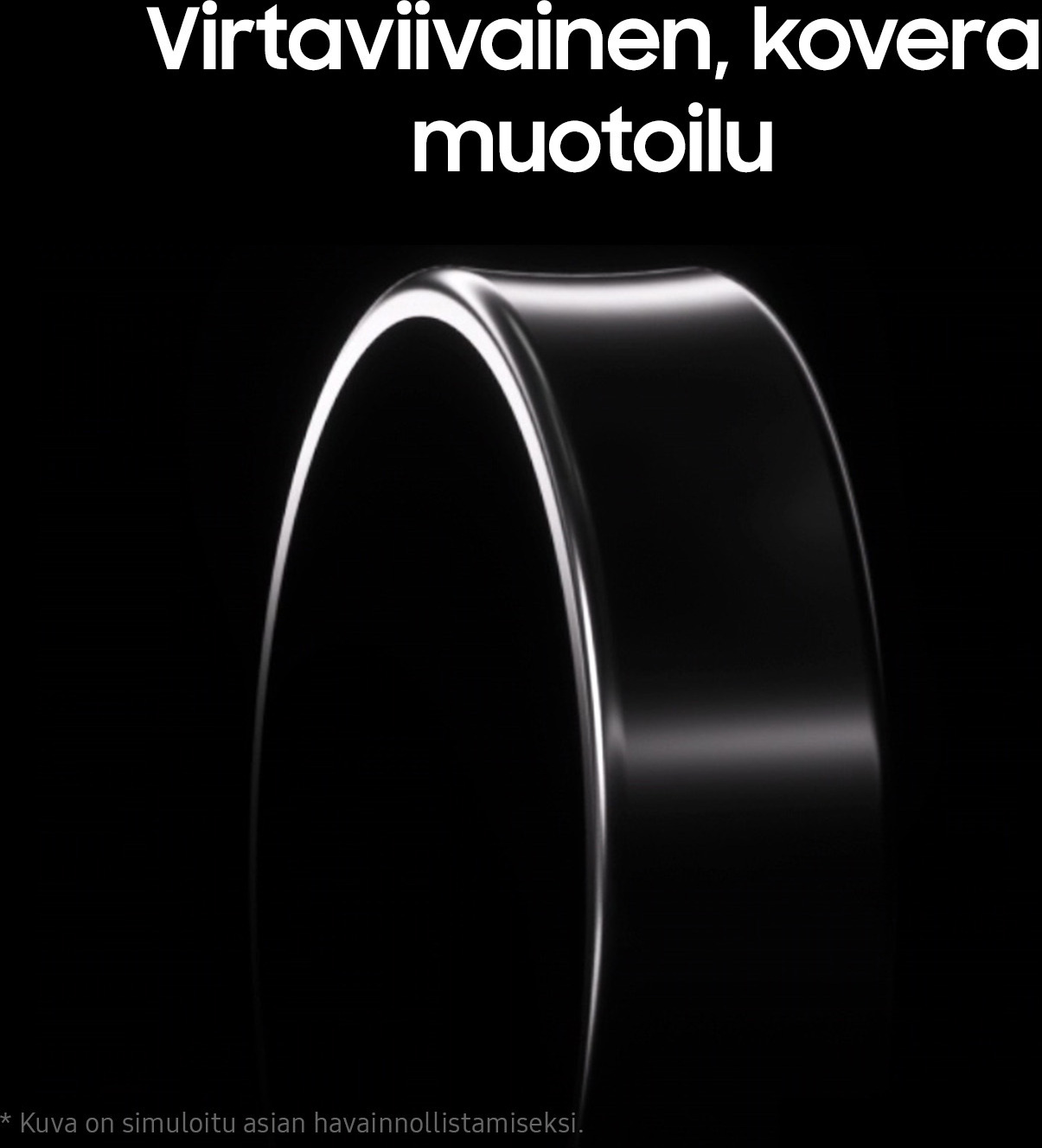 Samsung Galaxy Ring älysormus, Titanium Gold, koko 7
