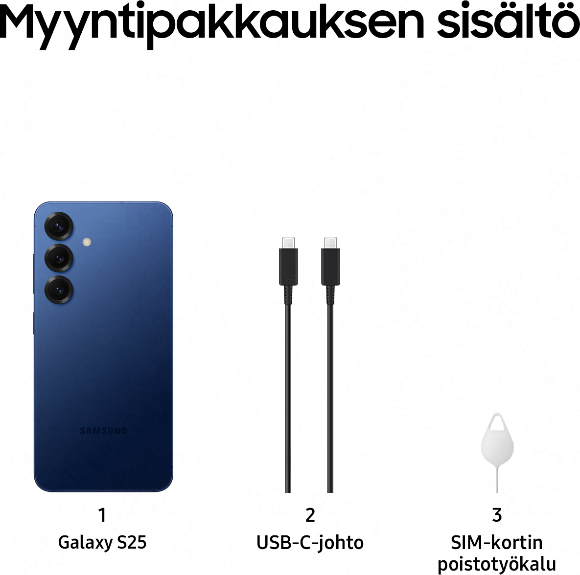 Samsung Galaxy S25 5G puhelin, 128/12 Gt, Navy 10 Samsung Galaxy S25 5G puhelin, 128/12 Gt, Navy - Image 10