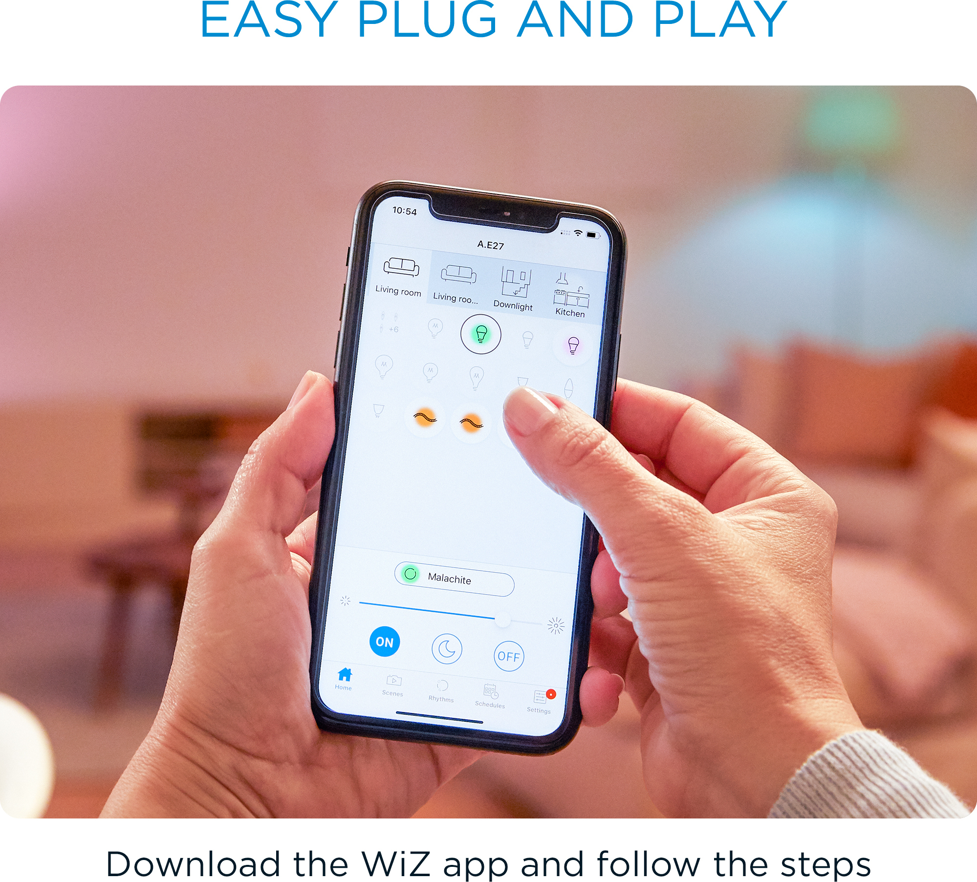 Wiz Sensor -langaton liiketunnistin, valkoinen, sisätiloihin