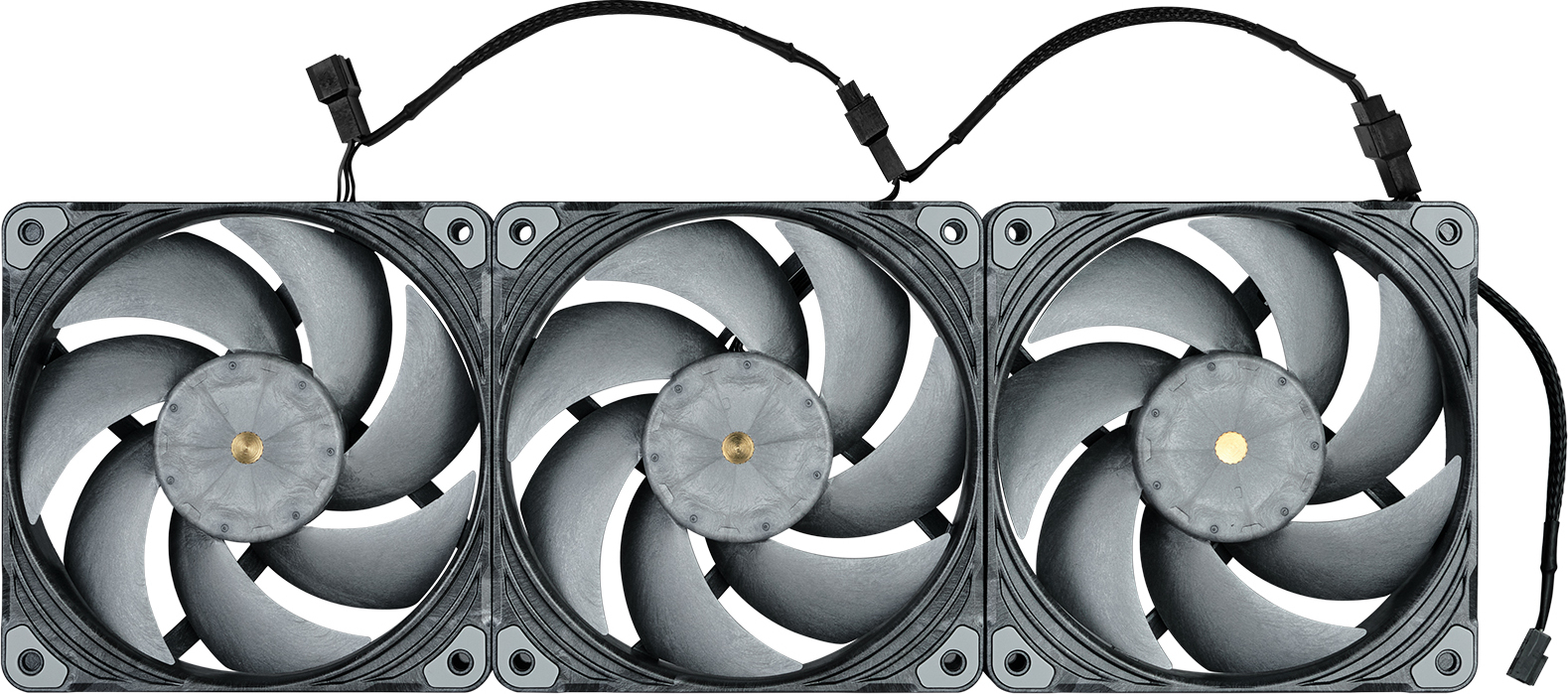 Phanteks PH-F120T30 PWM -tuuletinpakkaus, 120 mm, 3-pack