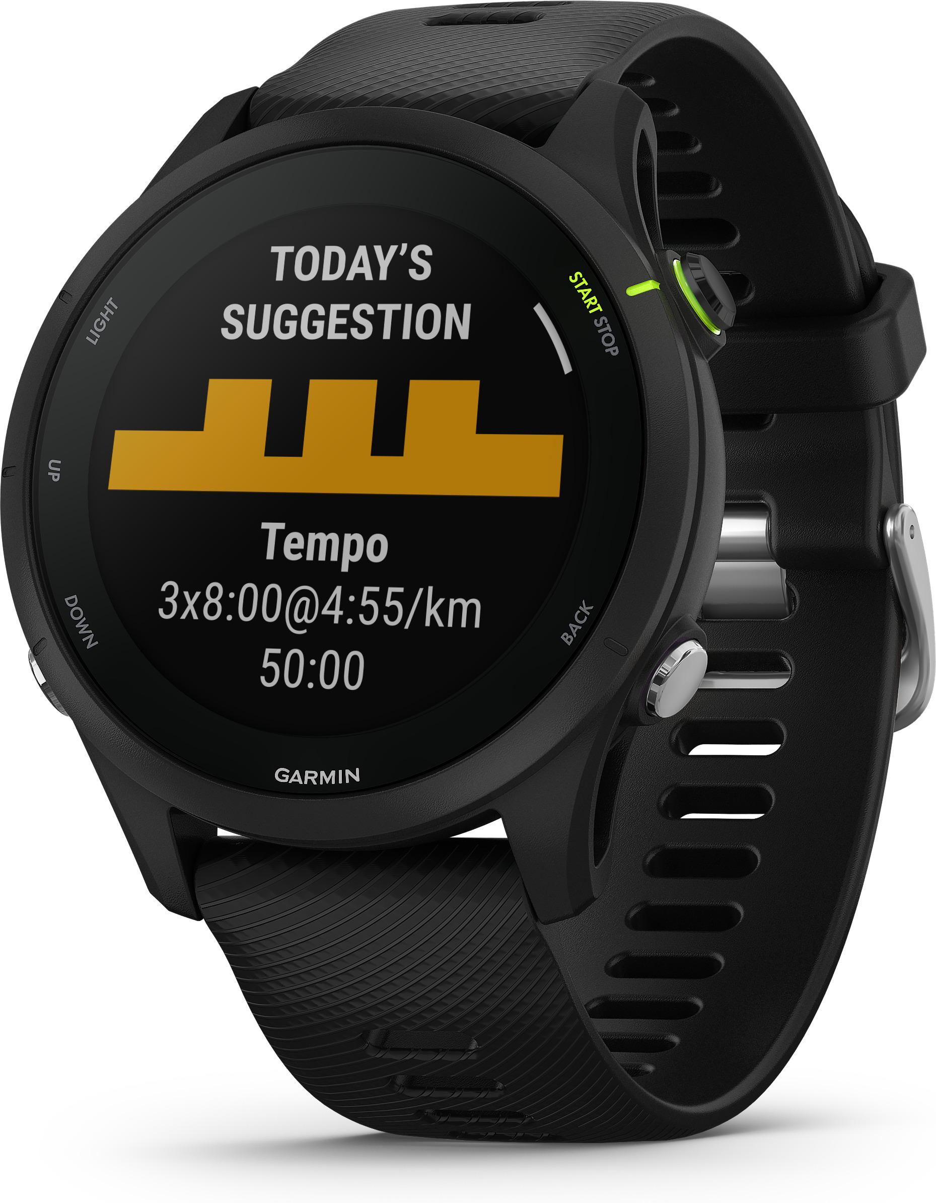 Garmin Forerunner 255 Music -urheilukello, musta