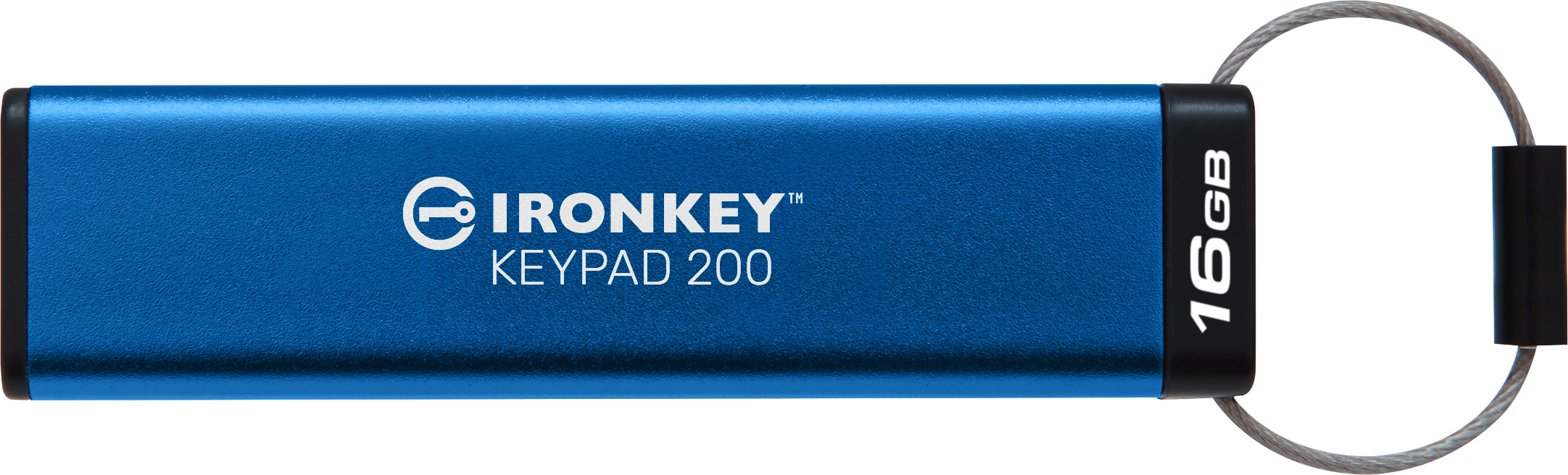 Kingston IronKey Keypad 200 16 Gt 256-bit XTS-AES -USB 3.2 Gen 1 -muisti
