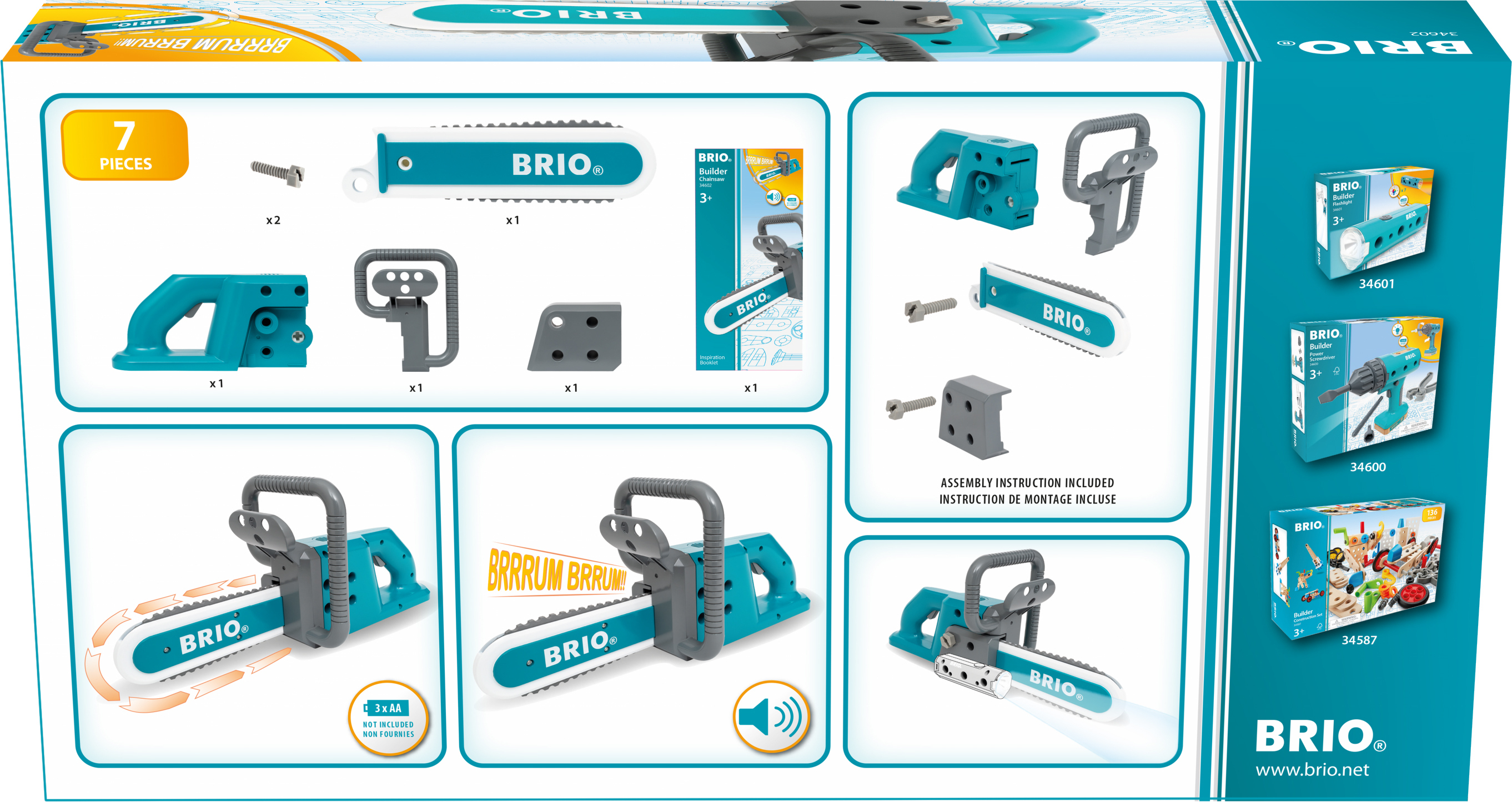 BRIO Builder 34602 - Moottorisaha