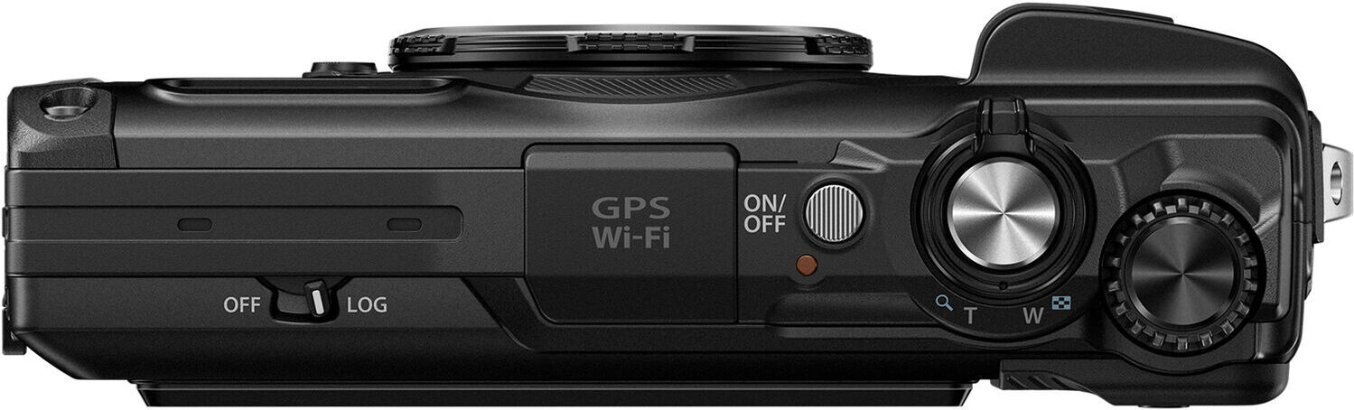 OM SYSTEM Tough TG-7 -digikamera, musta