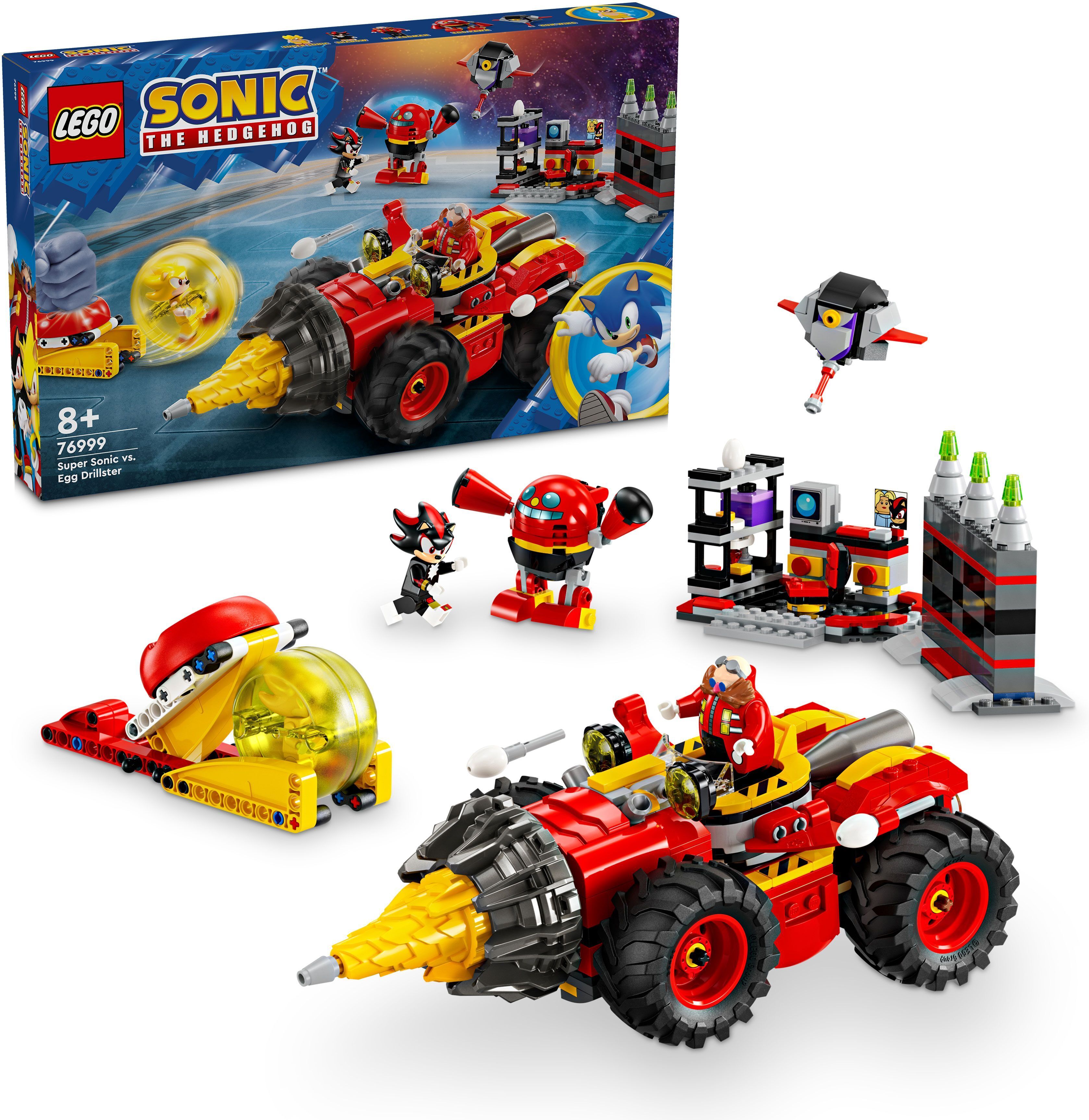 LEGO Sonic 76999  - Super Sonic vs. Egg Drillster