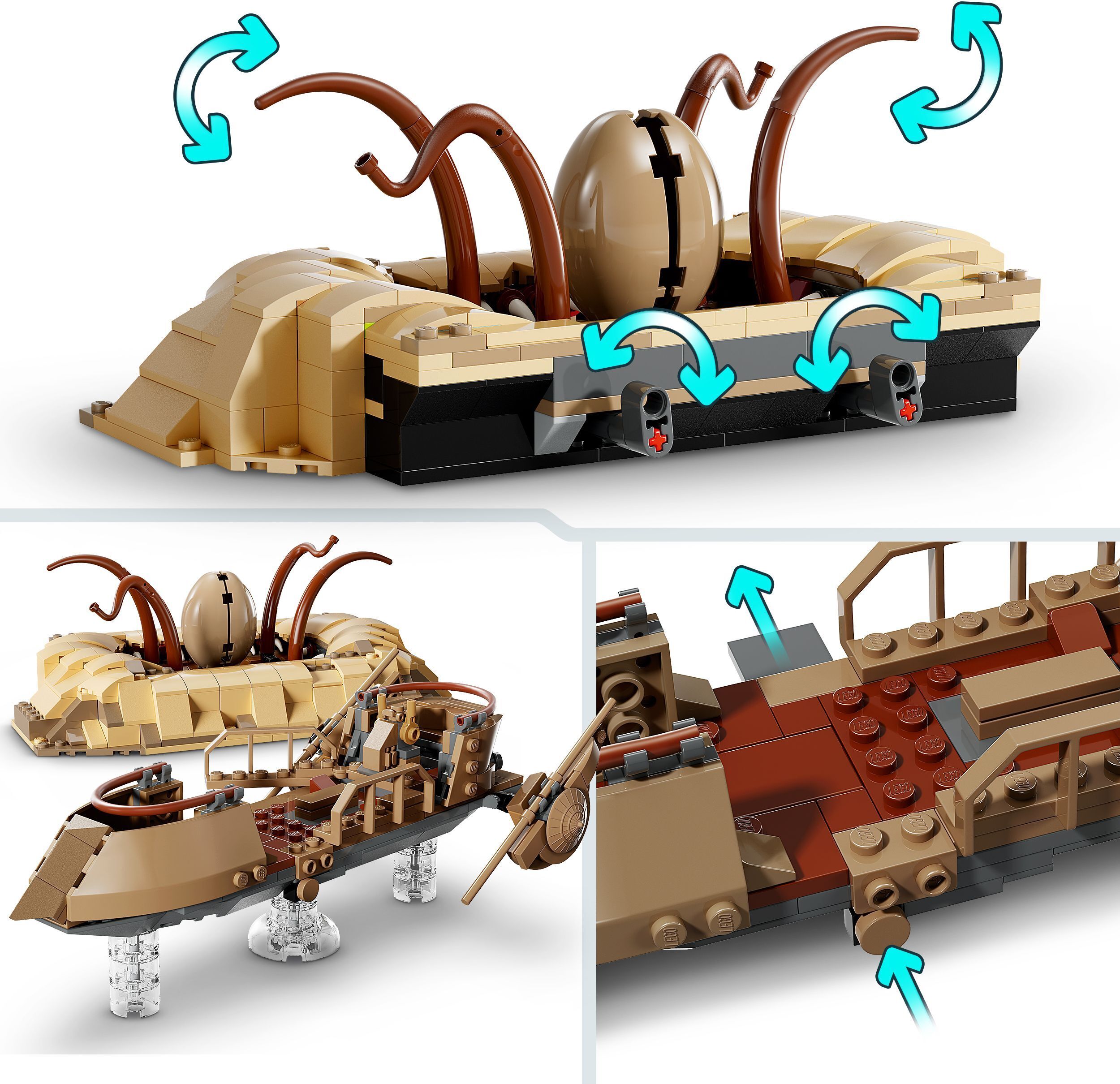 LEGO Star Wars 75396 - Aavikkoalus ja Sarlakin kuoppa