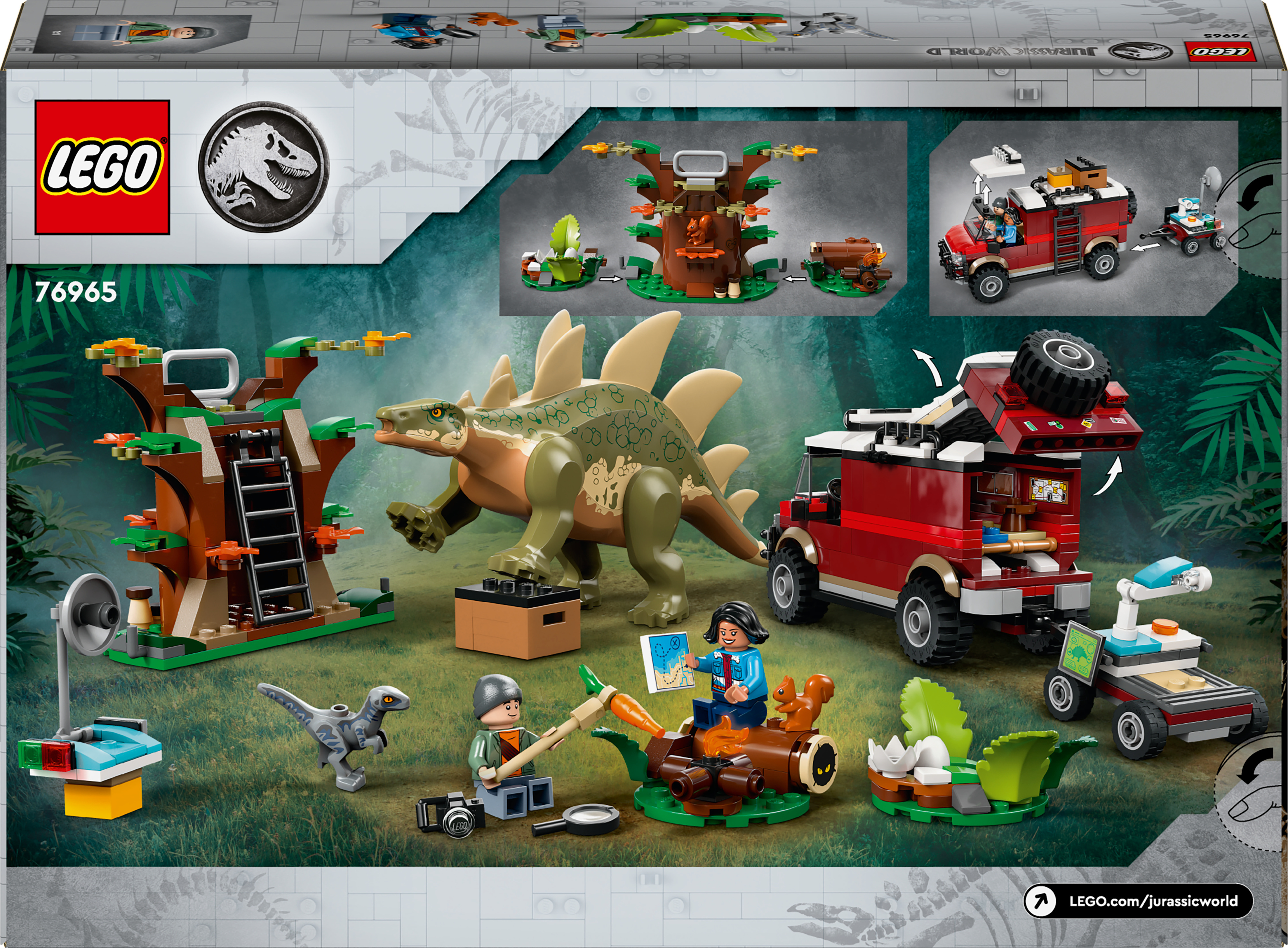 LEGO Jurassic World 76965  - Dinosaurus-operaatiot: Stegosaurus