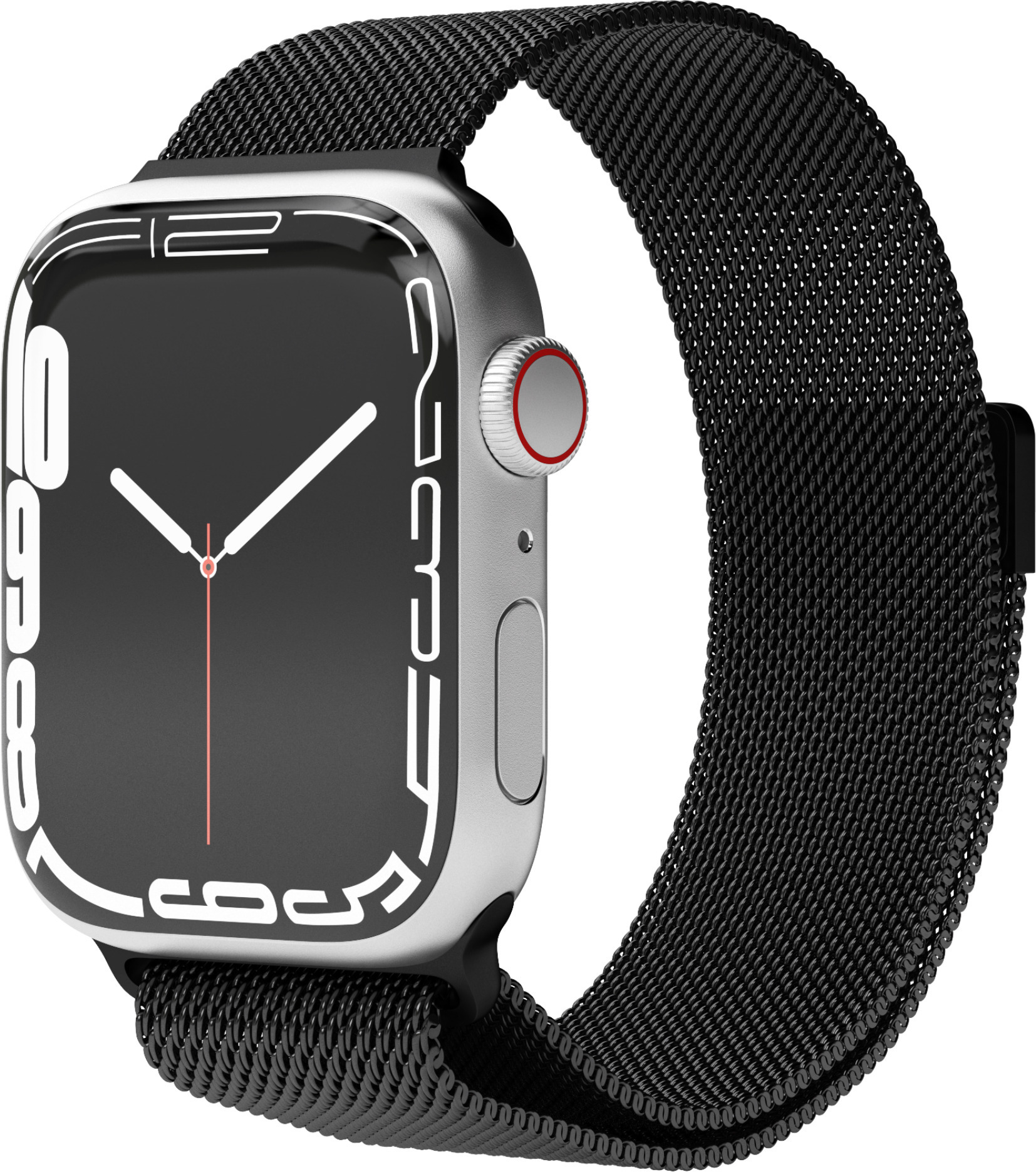 Vonmählen Milanese Loop -milanolaisranneke, Apple Watch 42 / 44 / 45 / 49, hopea