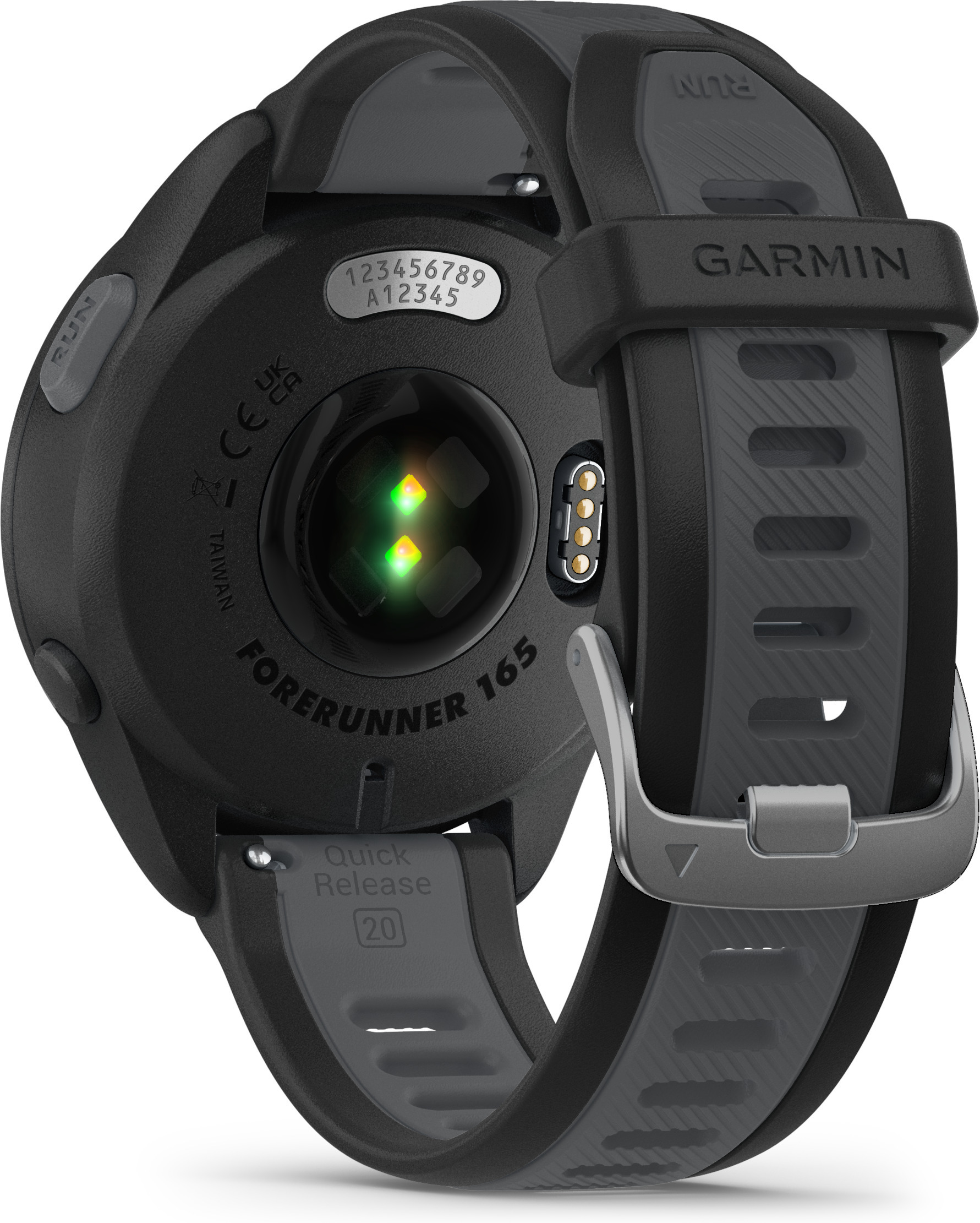 Garmin Forerunner 165 -juoksukello, musta