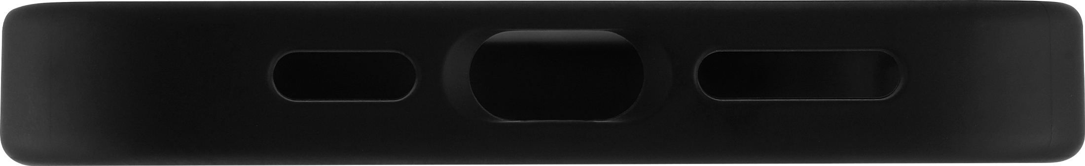 FoneKit MagSafe-yhteensopiva Soft Touch -suojakuori, iPhone 16 Pro Max, musta/harmaa