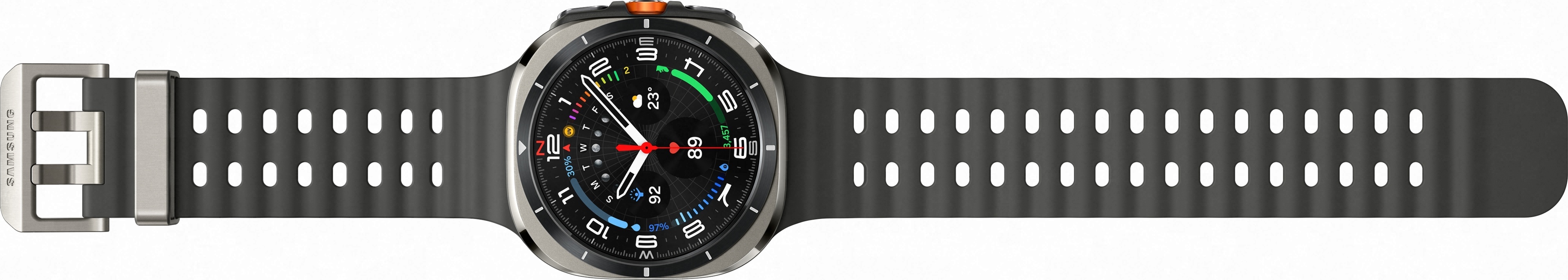 Samsung Galaxy Watch Ultra -urheilukello, 47 mm, Titanium Silver