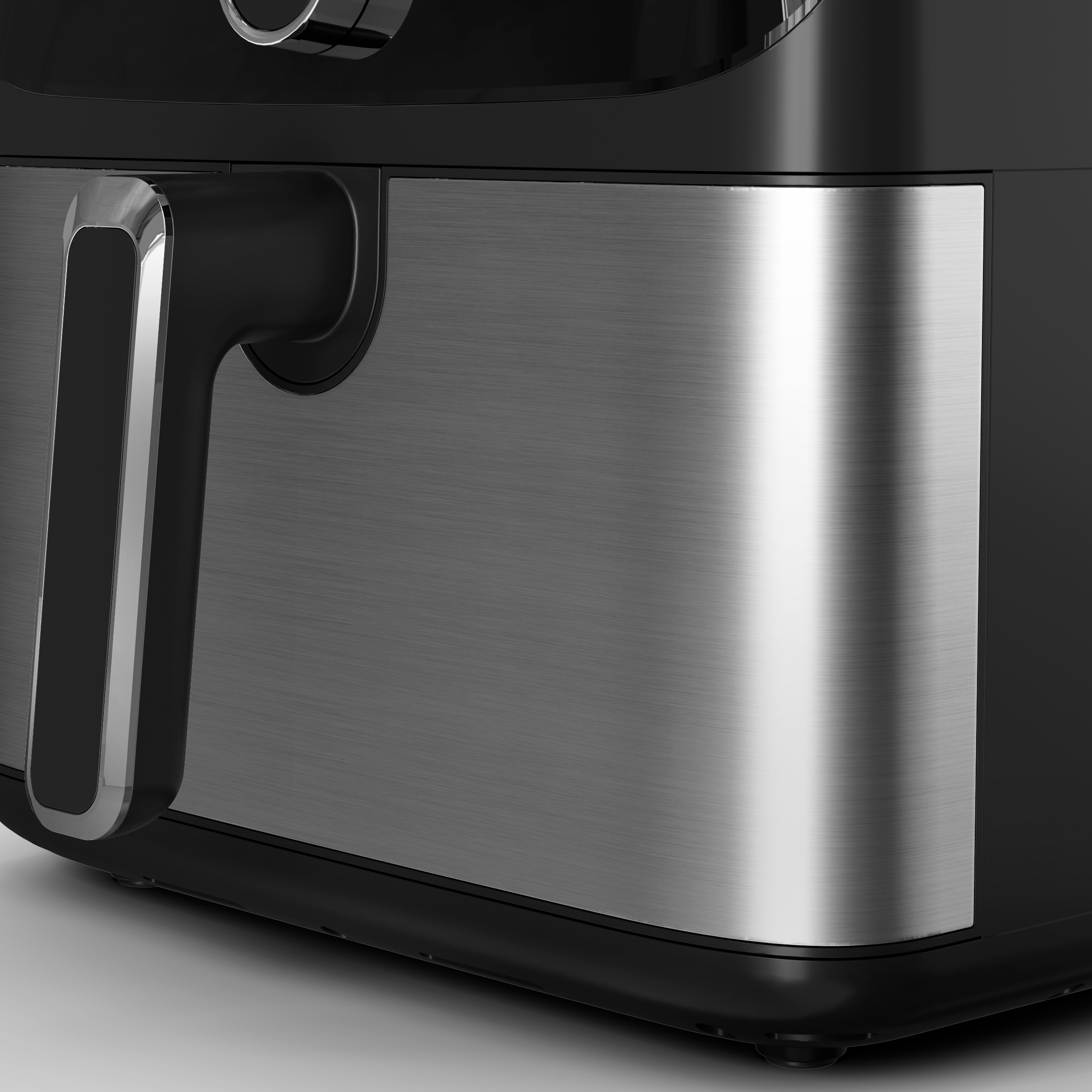 OBH Nordica Easy Fry Mega -airfryer 7,5 L, ruostumaton teräs