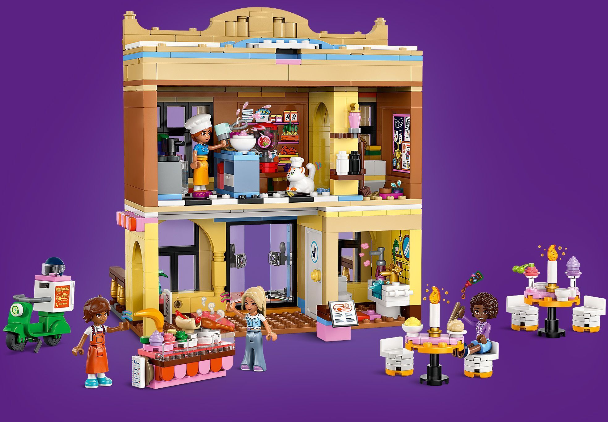 LEGO Friends 42655 – Ravintola-alan oppilaitos