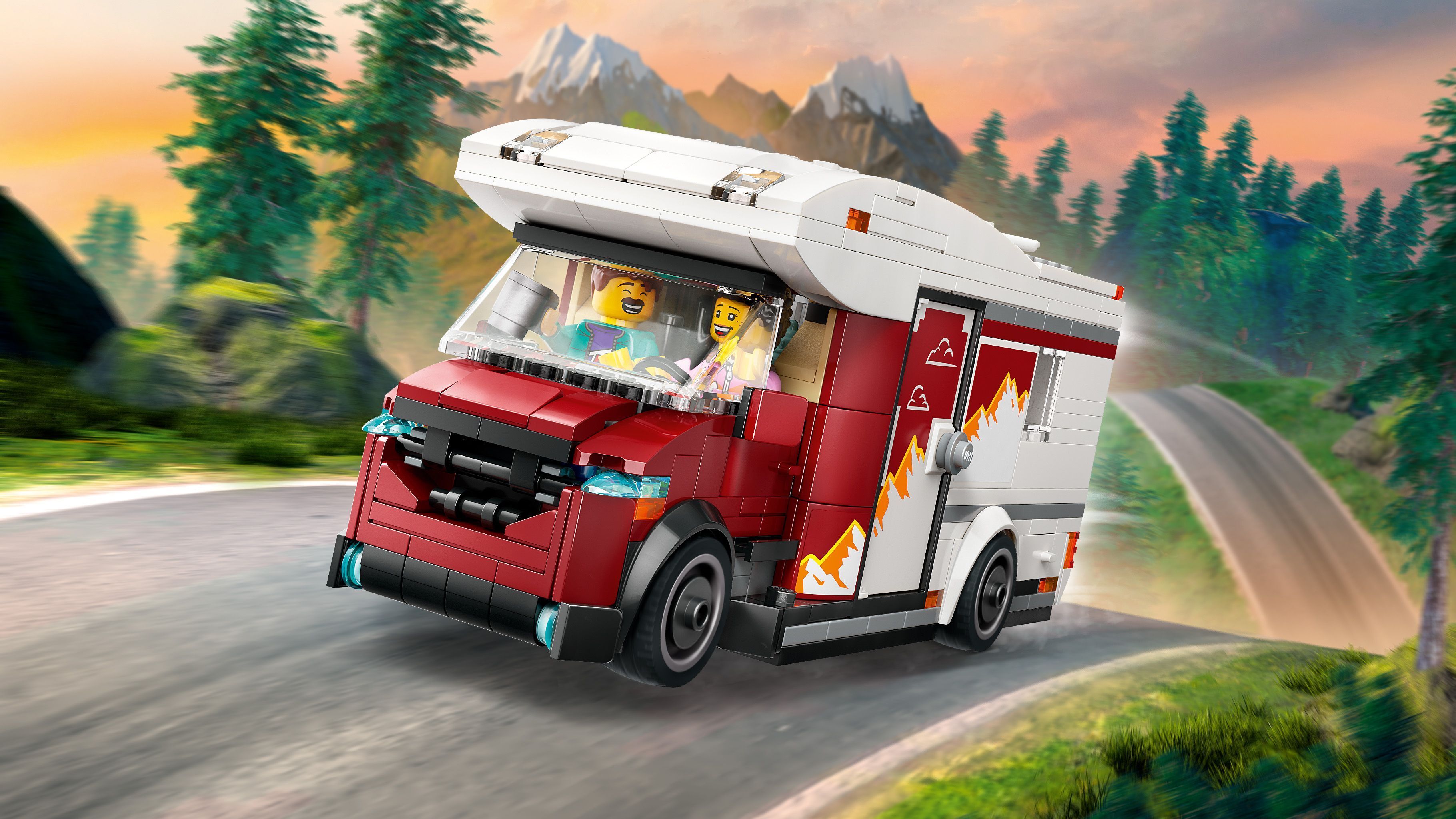 LEGO City 60454 – Seikkailulomalaisten matkailuauto