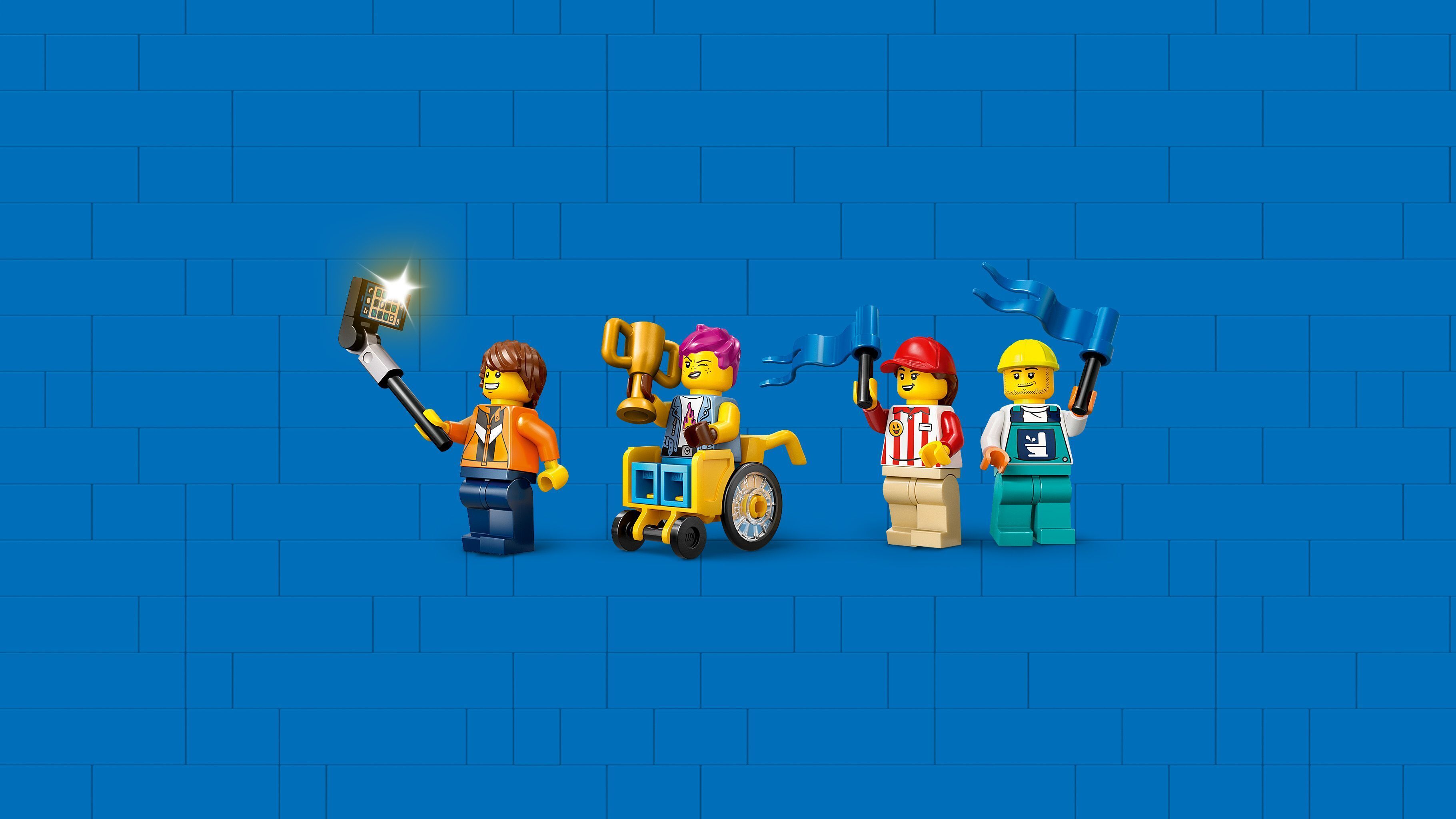 LEGO City 60460 – Ei rajoja: Kilpa-autojen ramppirata