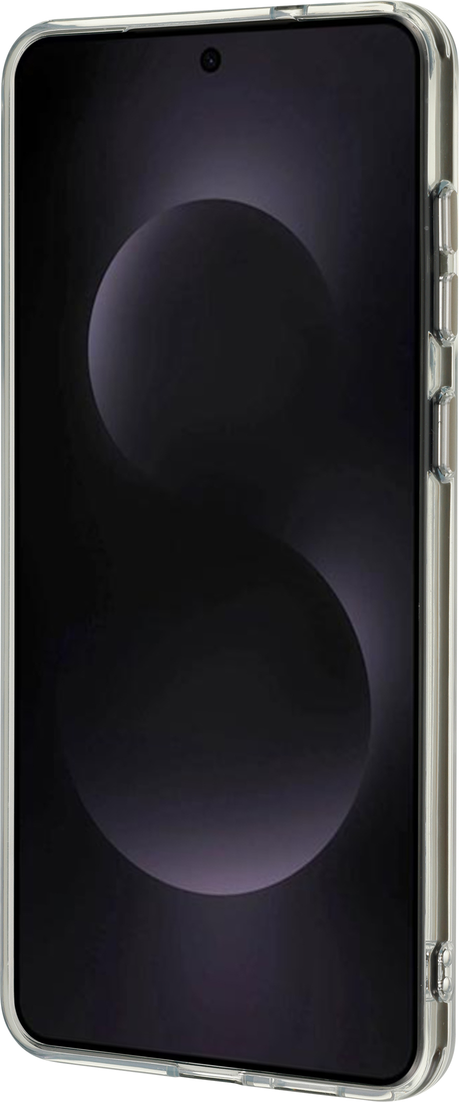 FoneKit Premium Clear Case -suojakuori, Samsung Galaxy S25 Edge, läpinäkyvä