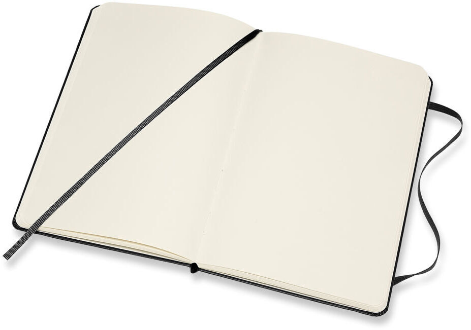 Moleskine Medium Plain Notebook muistikirja, musta