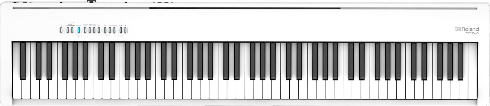 Roland FP-30X -digitaalipiano, valkoinen