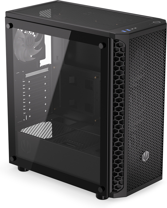 Endorfy Signum 300 ARGB ATX-kotelo ikkunalla, musta