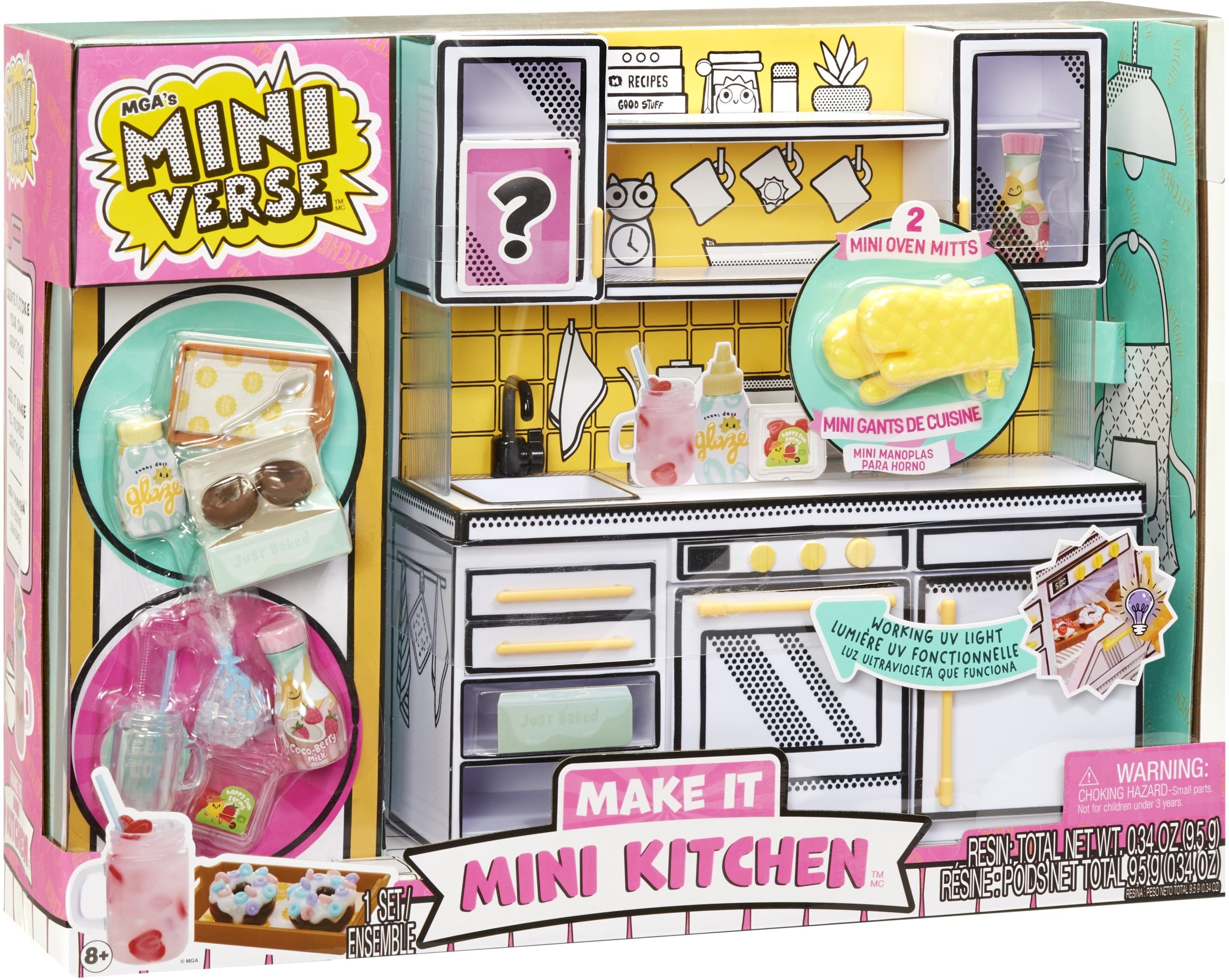 MGA's Miniverse Make It Mini Kitchen - keittiösetti –