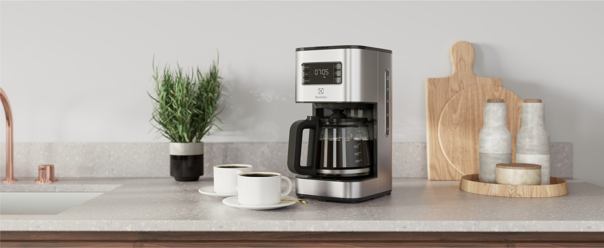 Electrolux Create 5 E5CM1-6ST -kahvinkeitin