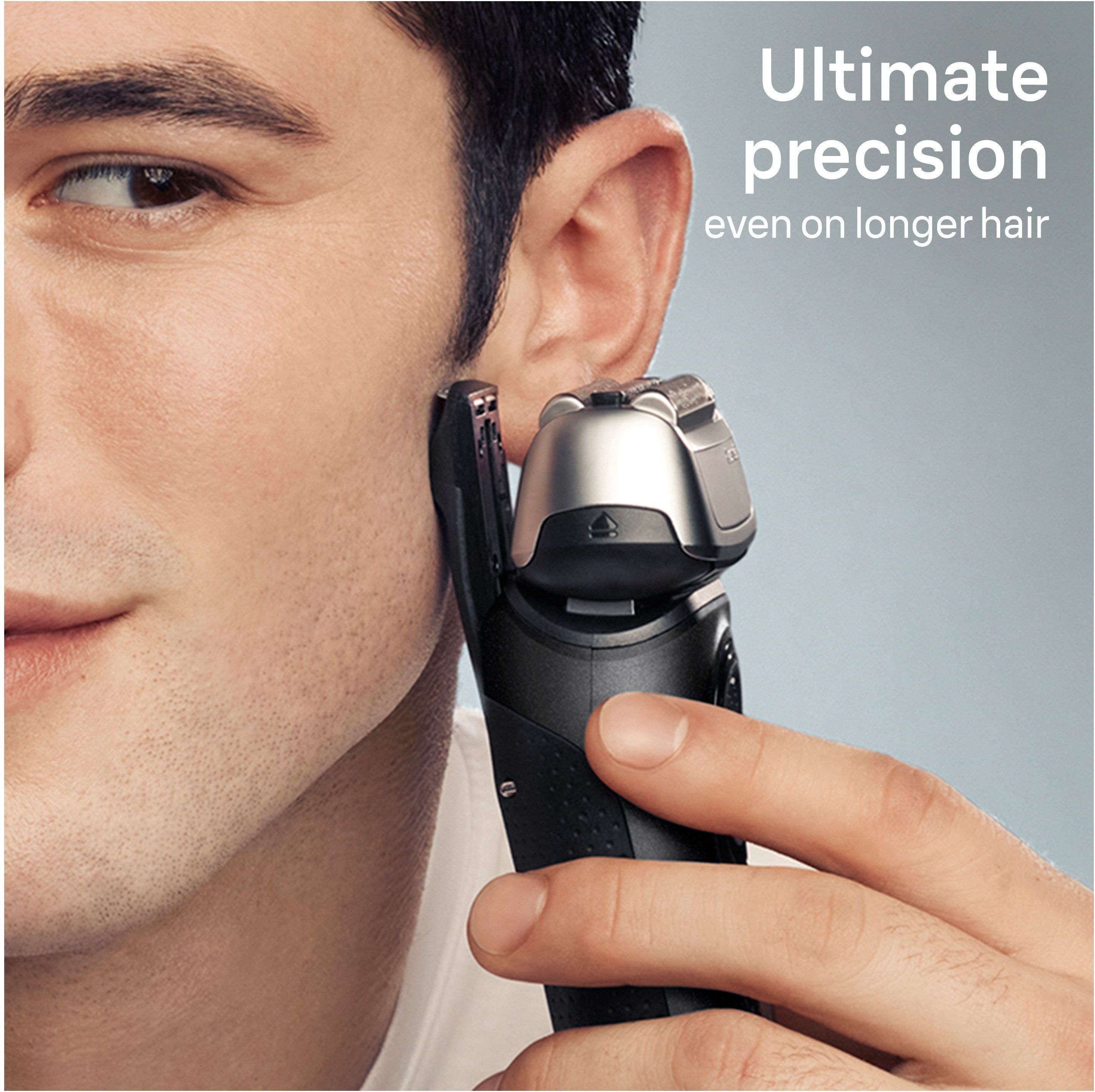 Braun Series 8 8560cc -parranajokone puhdistusasemalla